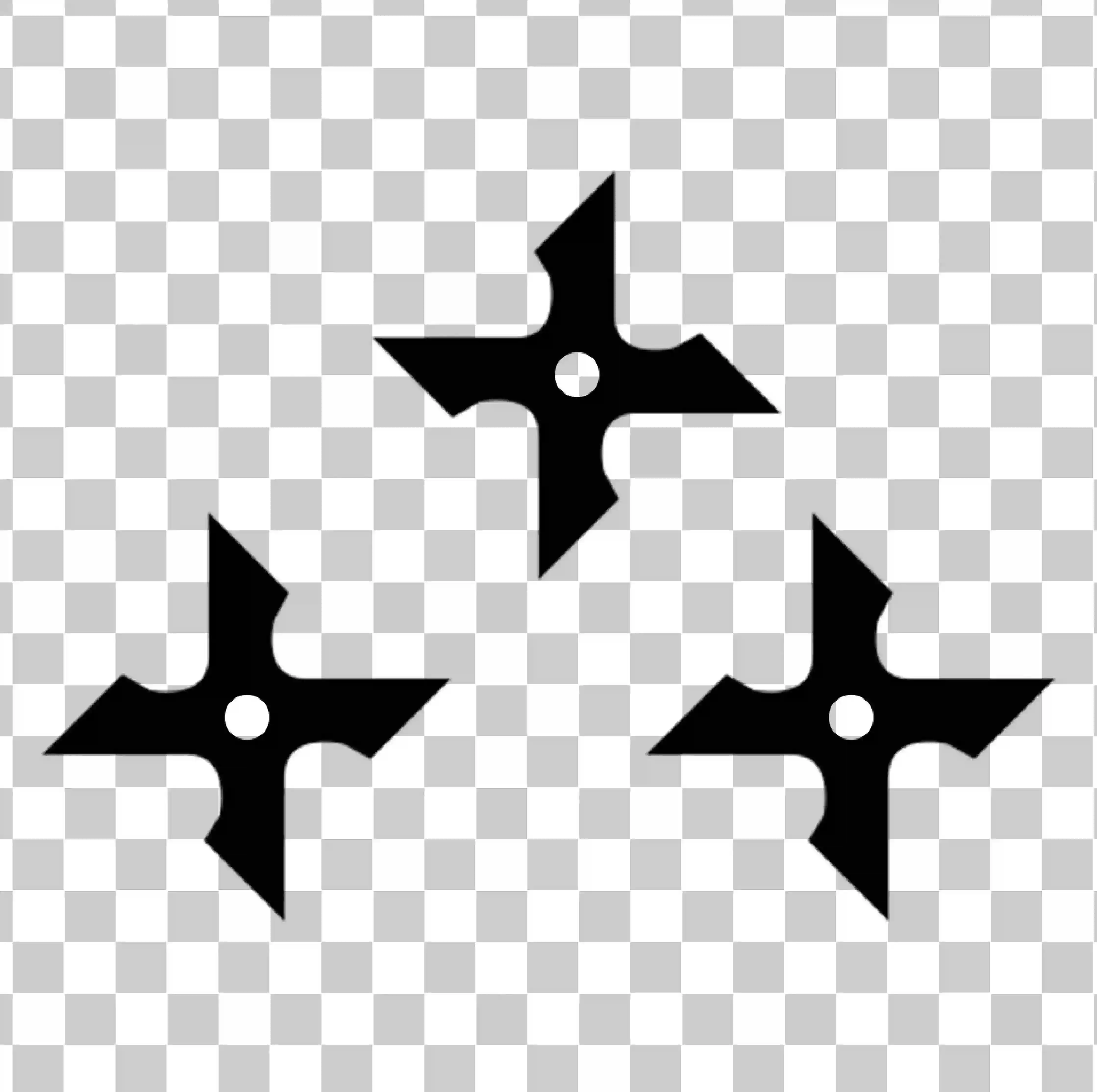 Ninja Png - черный ниндзя, Ninja Star Design, Шурикен, и бросить икону оружия, 