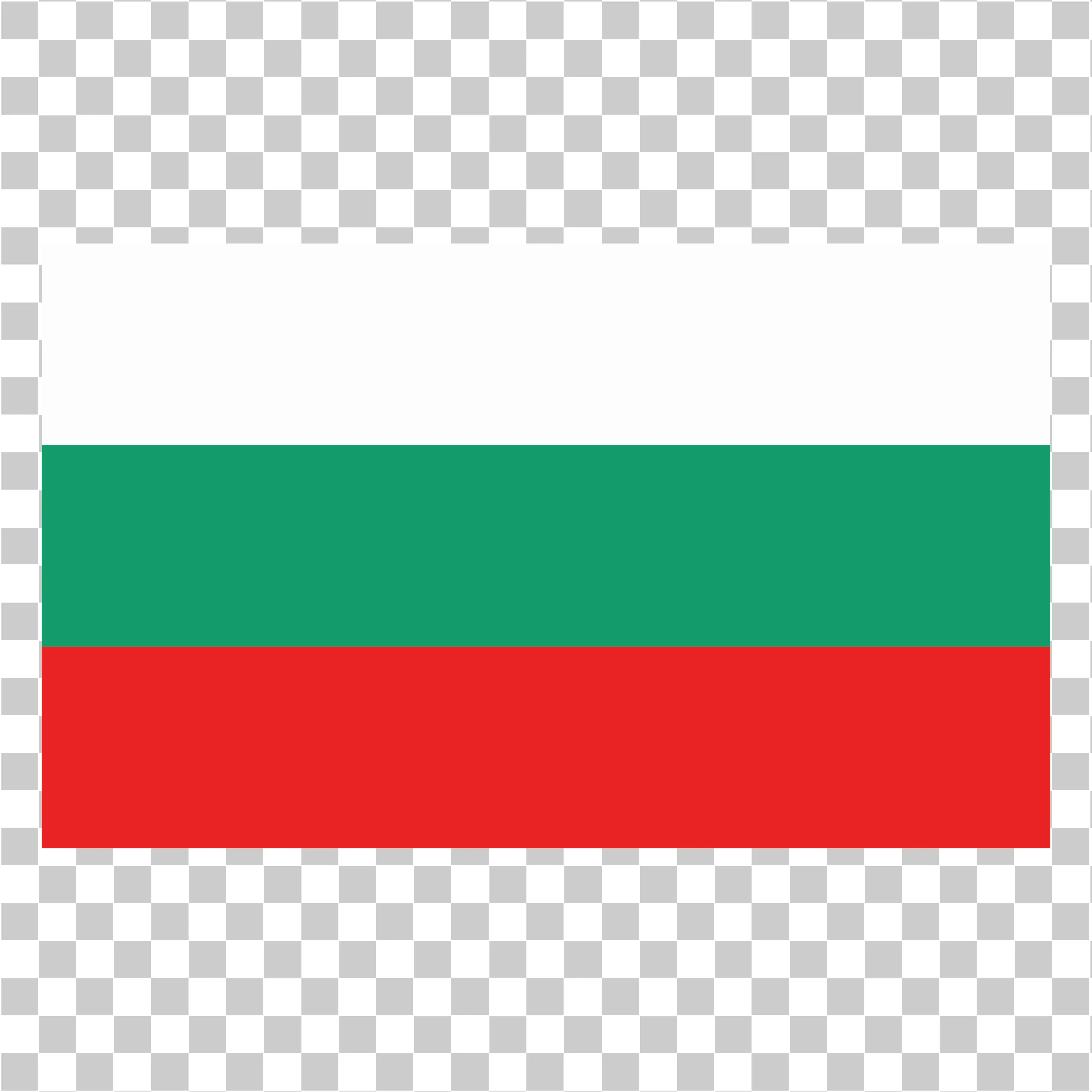 Bulgaria Flag PNG, Rectangle Shape, White Green Red, Vector Background, 