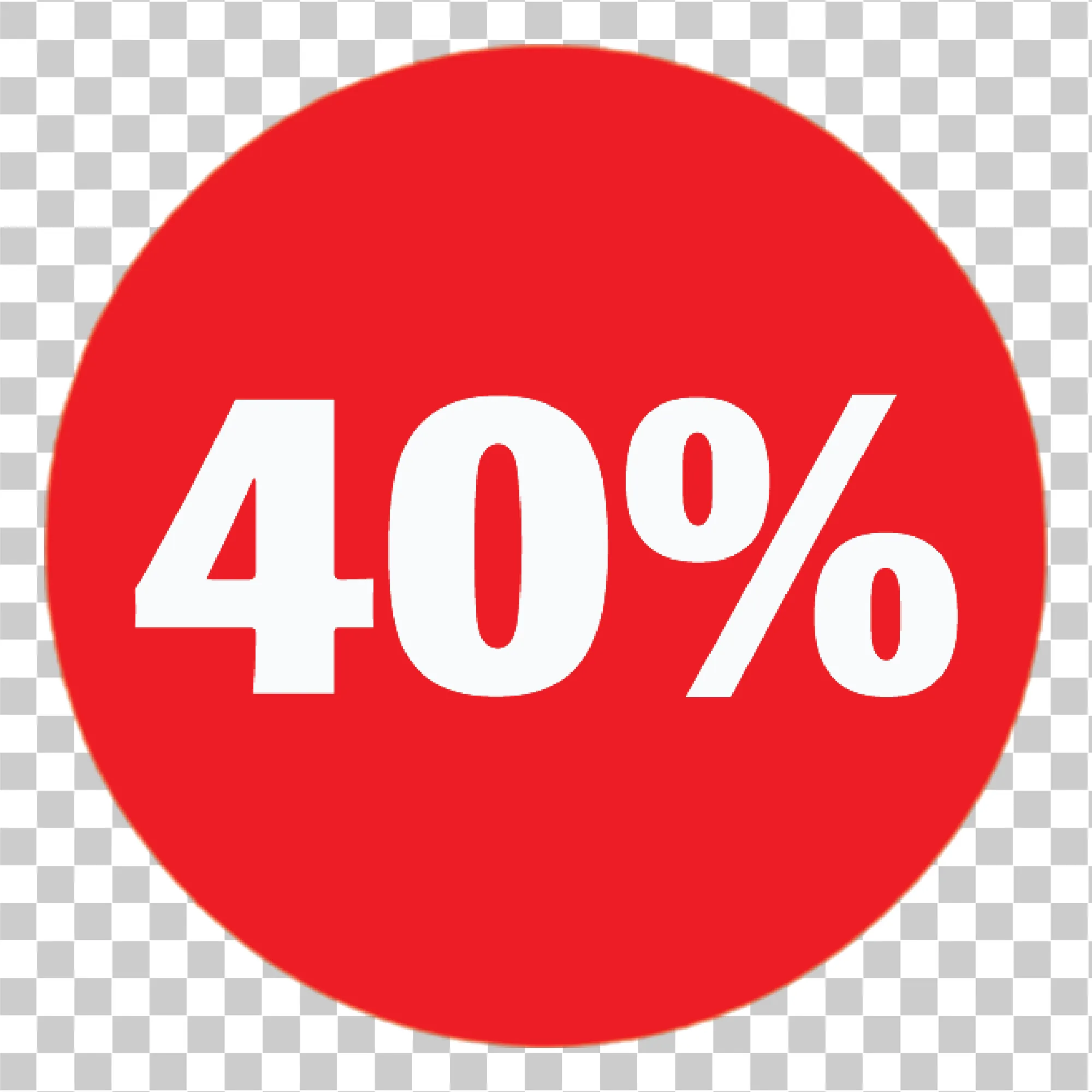 40% de descuento en las pegatinas de venta roja, Etiquetas de texto de descuento, Etiquetas clipart y porcentaje de descuento en letreros PNG, 