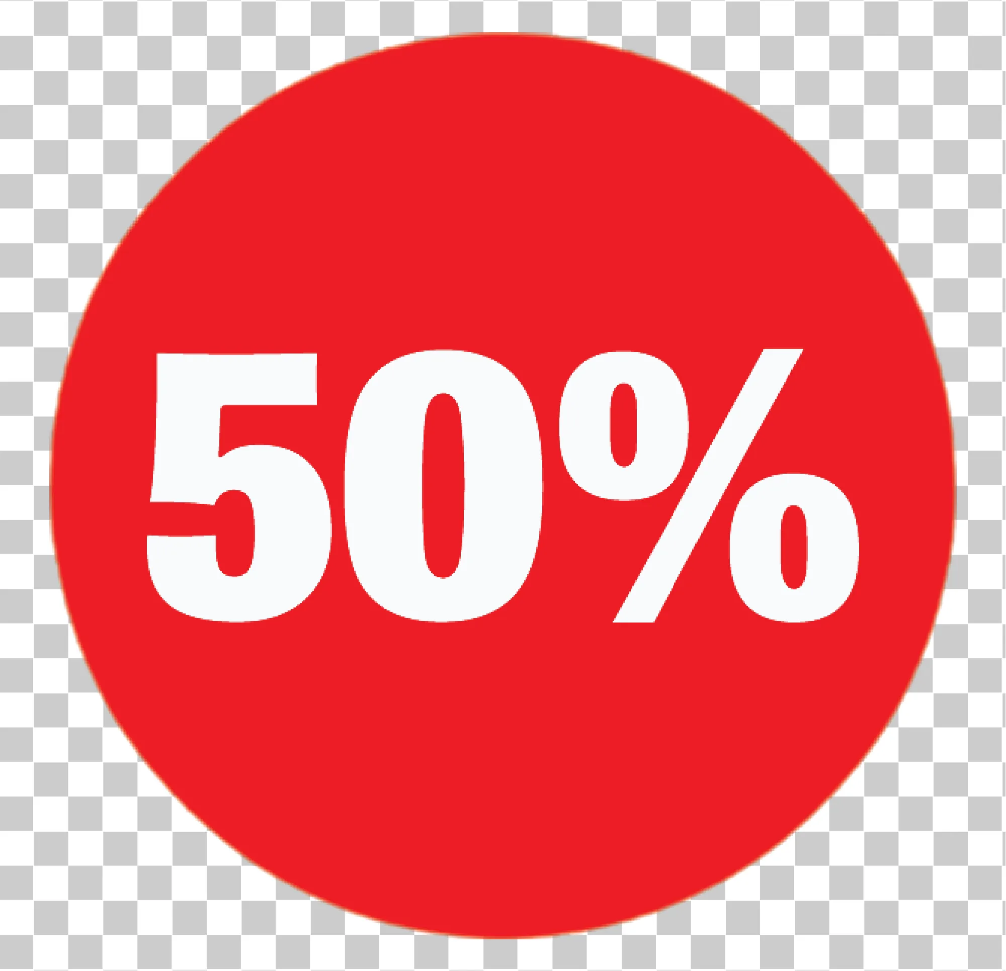 50% Rabatt auf rote Verkaufsaufkleber, Rabatttextetiketten, Clipart -Tags & Prozent von PNG -Schildern, 