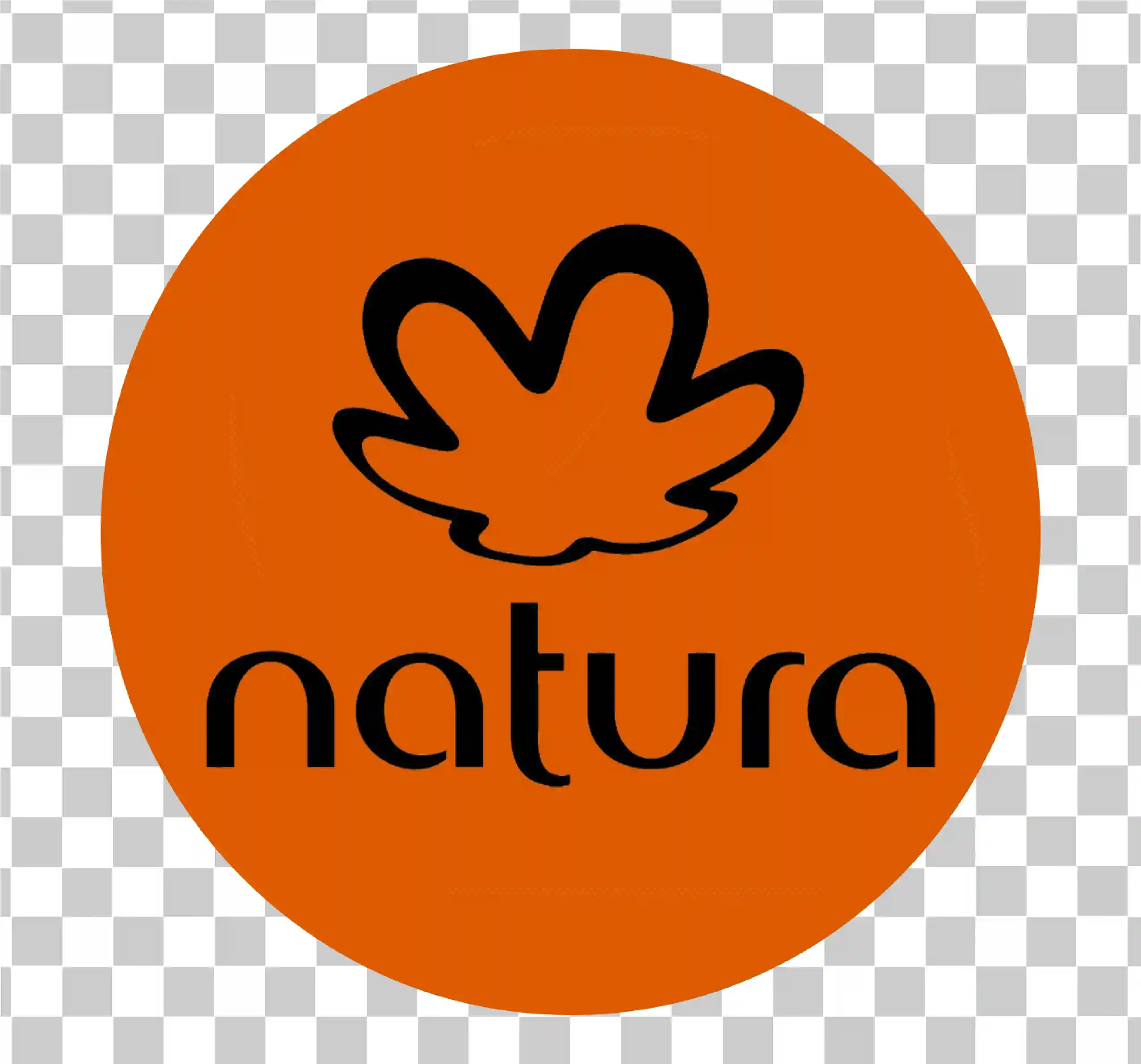 Natura & Co -Logo - Marke Orange und Black Cosmetics Markenzeichen, Natura Symbol Png, 