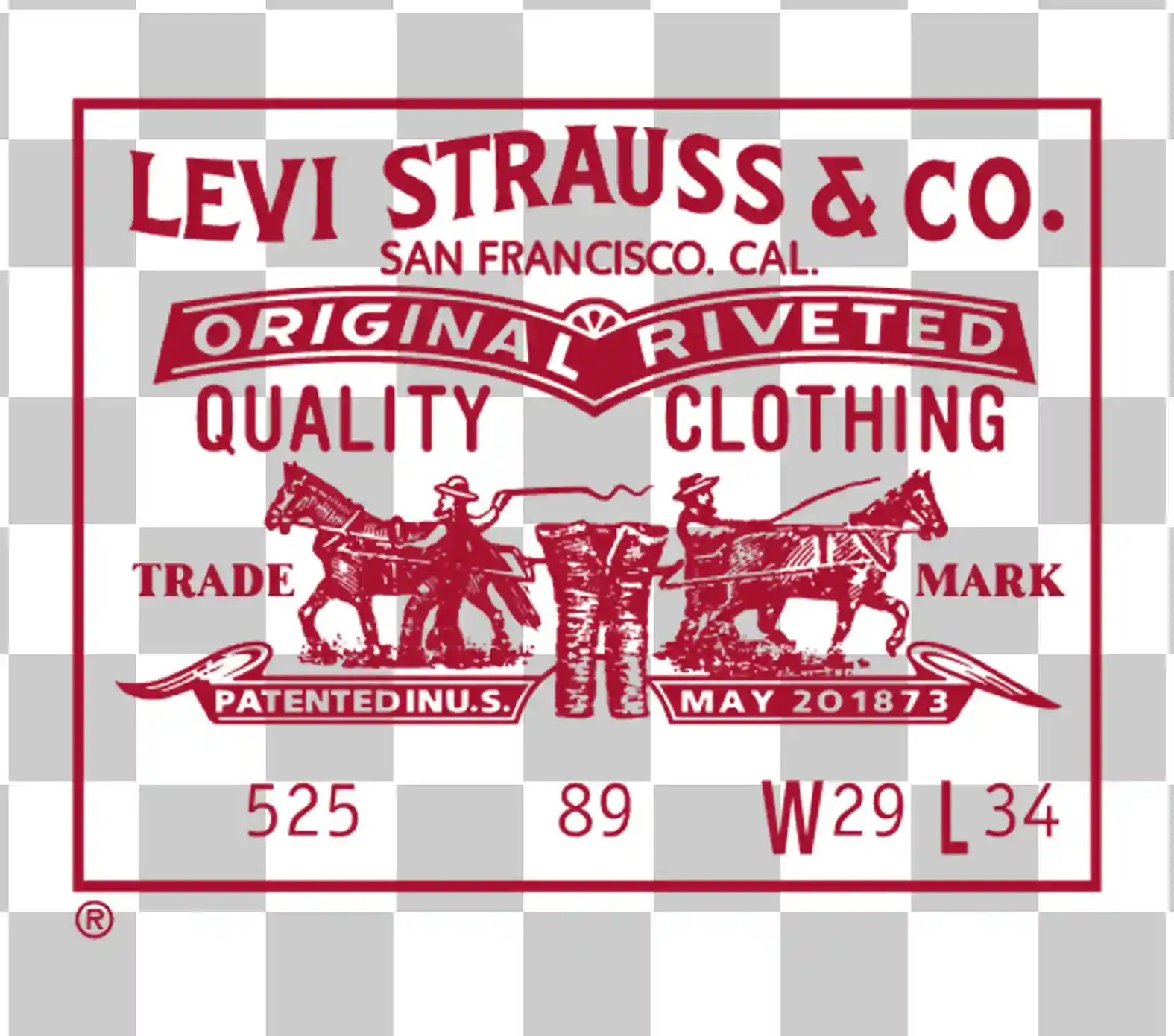 Levis, Levis logotyp, Levi Strauss & Co., Röd och vit logotyp, HD varumärkesymbol, Varumärke, Kvalitetskläder, Original nitade jeans 1850, 