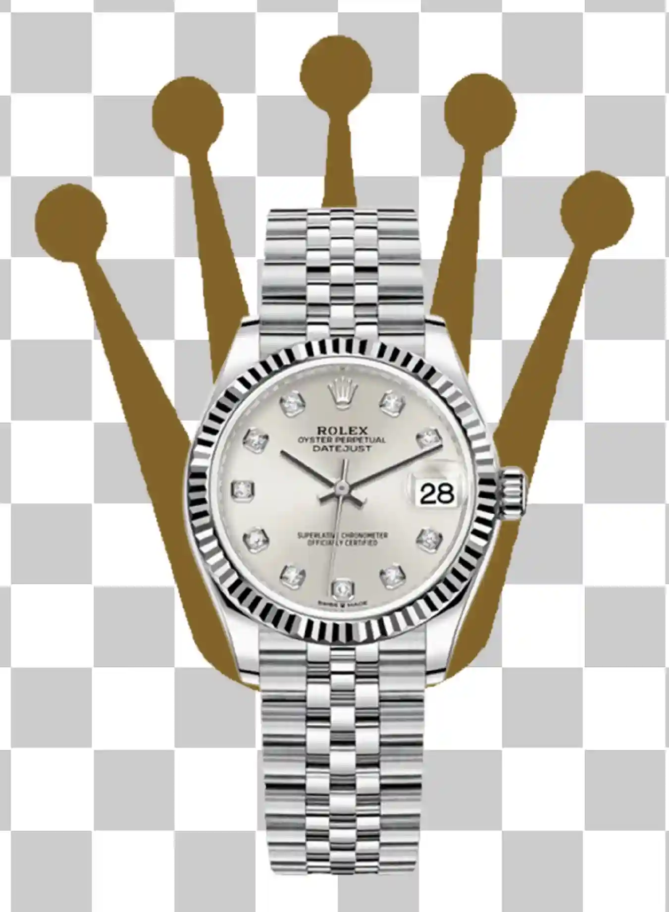 Rolex Submariner, Daytona, DateJust, Ceasuri Tudor, Logo -ul Rolex PNG, Ceas de argint, Coroana de aur, Brand de ceas de lux, Rolex Clipart și Text de branding, 