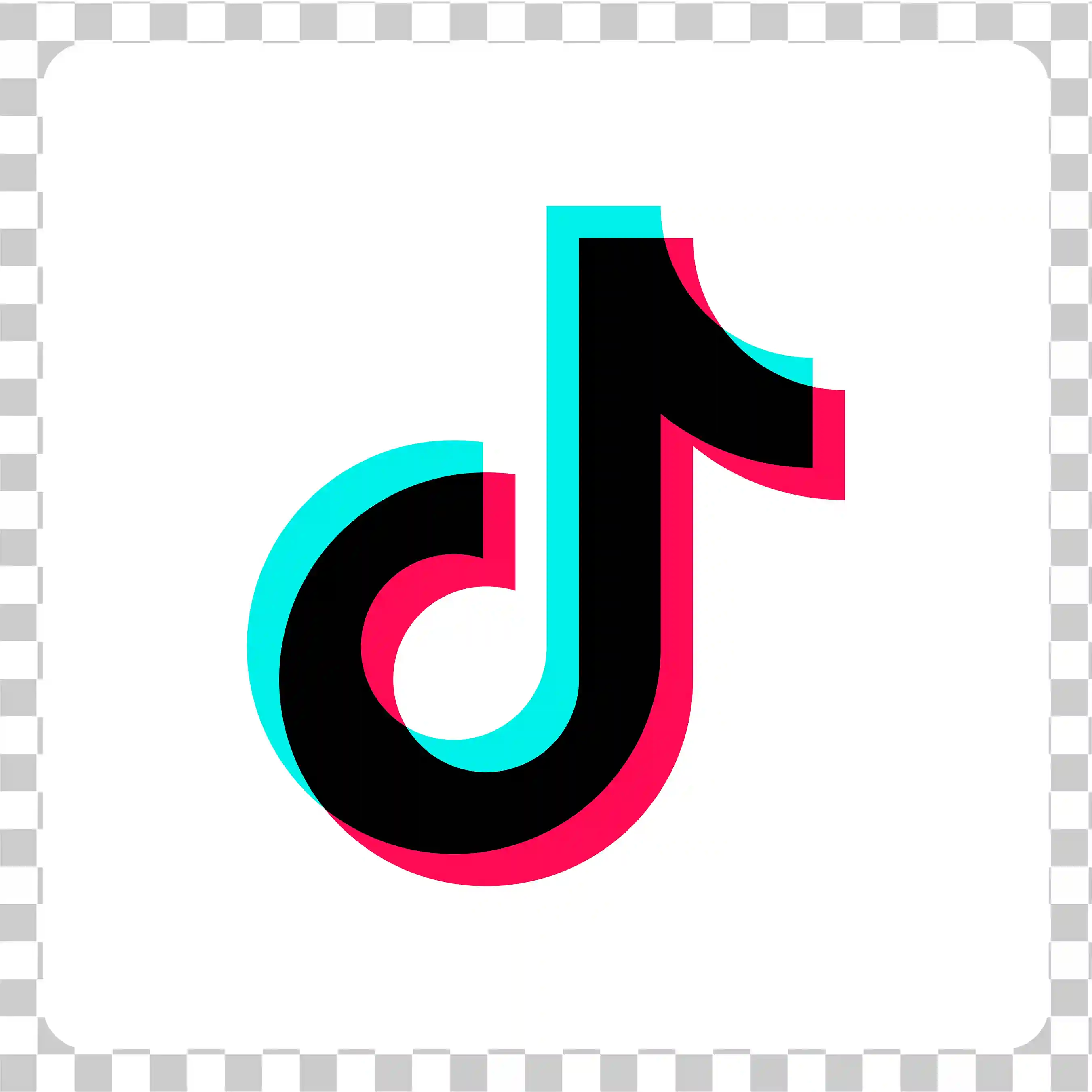 Logo tiktok png pobieranie - czarna ikona tiktok, Kwadratowy kształt wektora, Logo aplikacji Tiktok PNG, Ikona Tiktok przezroczysta, Tiktogo Black Png, 