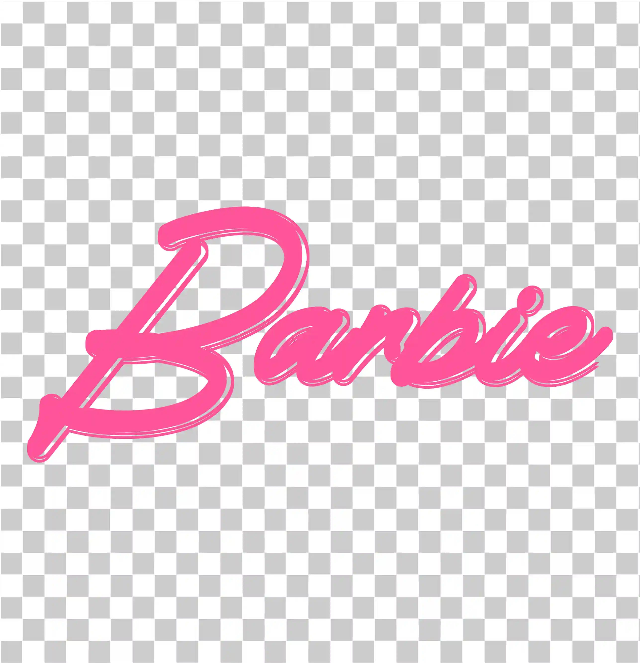 Barbie -logotyp, Barbie -logotypfil, Love Text & Barbie Png, rosa, 