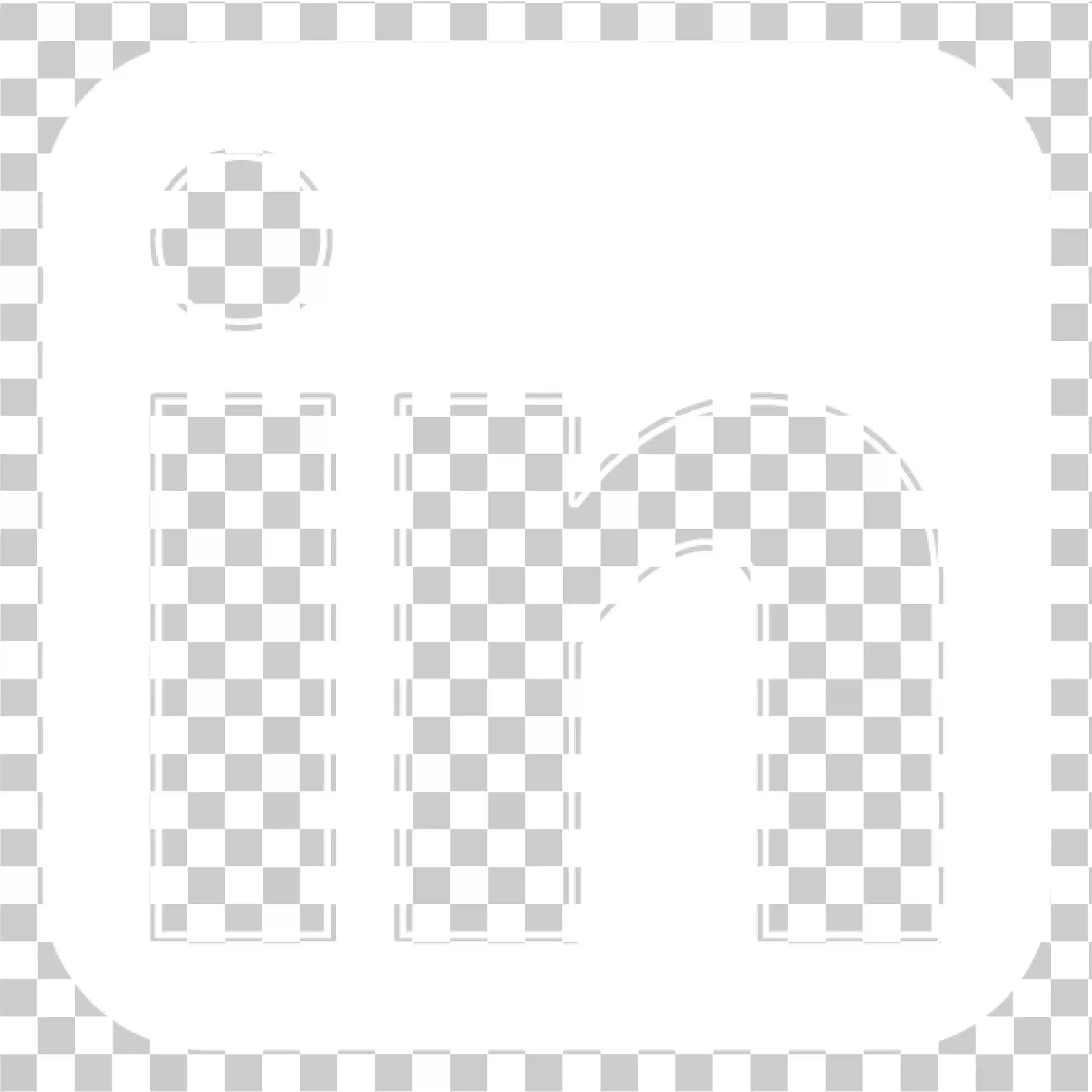 LinkedIn Logo Png, Icona bianca, Forma arrotondata e quadrata, Clipart trasparente, Vettore di social media gratuito, 