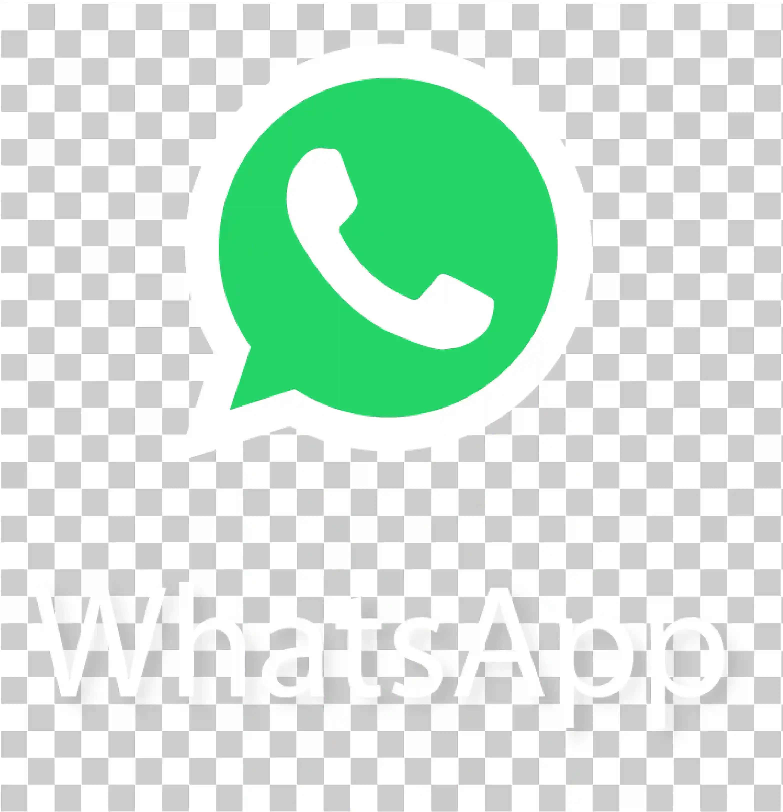 Whatsapp logo png, sfondo bianco, telefono bianco, testo bianco, verde e bianco, icona, Vector, clipart, Immagine, Download gratuito, 