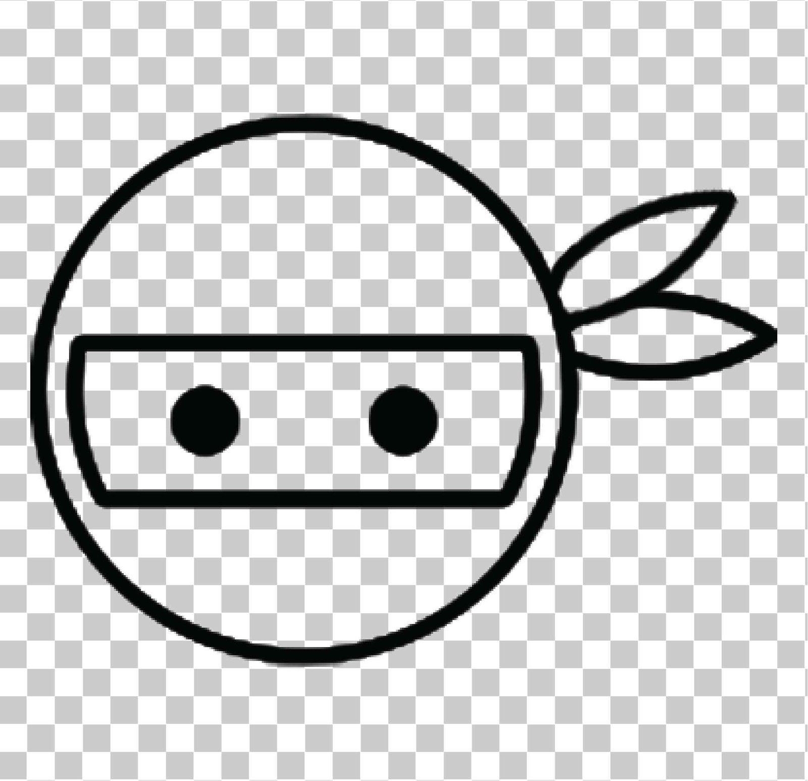 Black Ninja Png - Cartoon Ninja, Ninja emoji et ninja signe, 