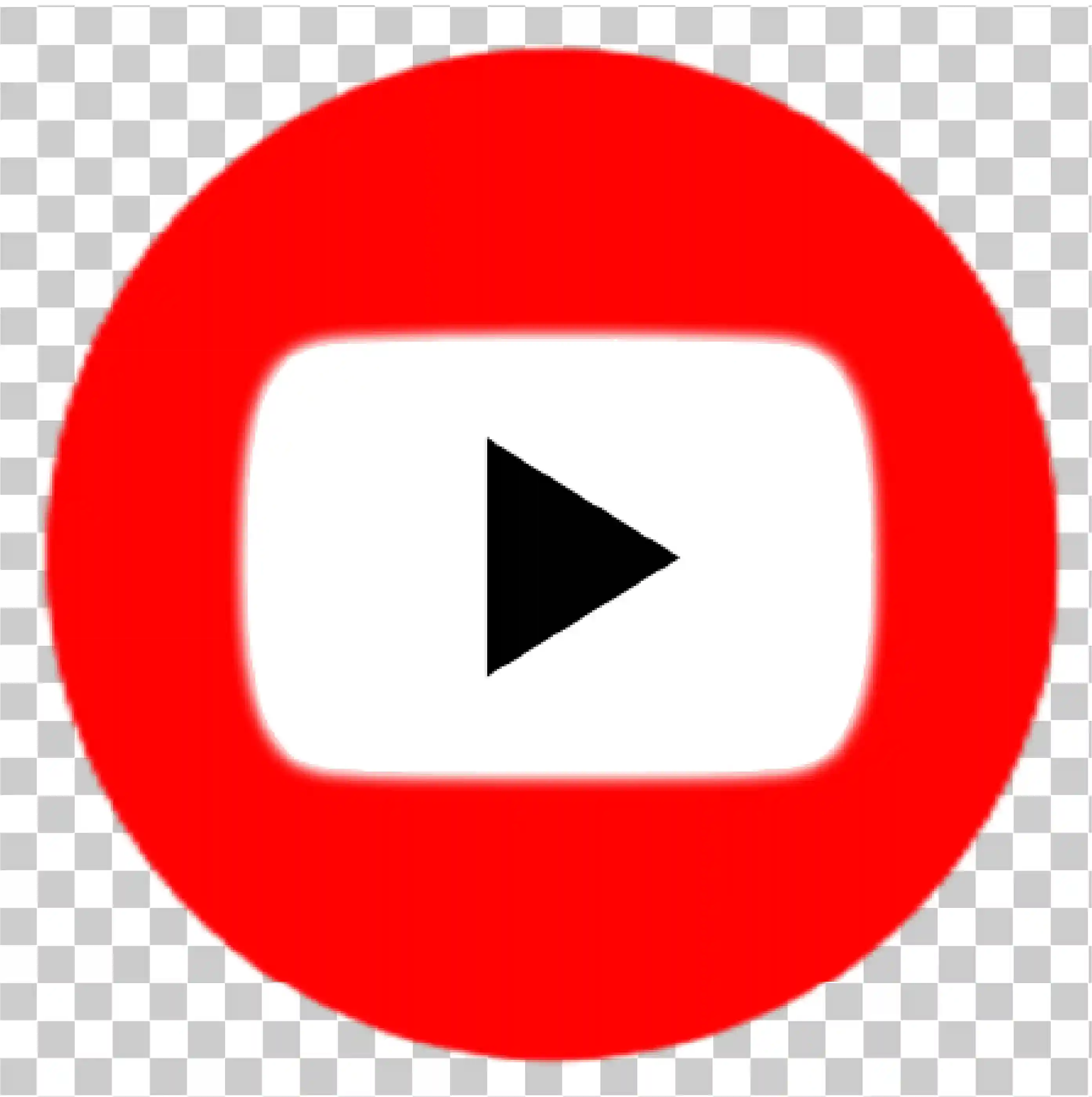 Black YouTube logo png, Pulsante di riproduzione di YouTube, Icone e cerchio logo YouTube, 