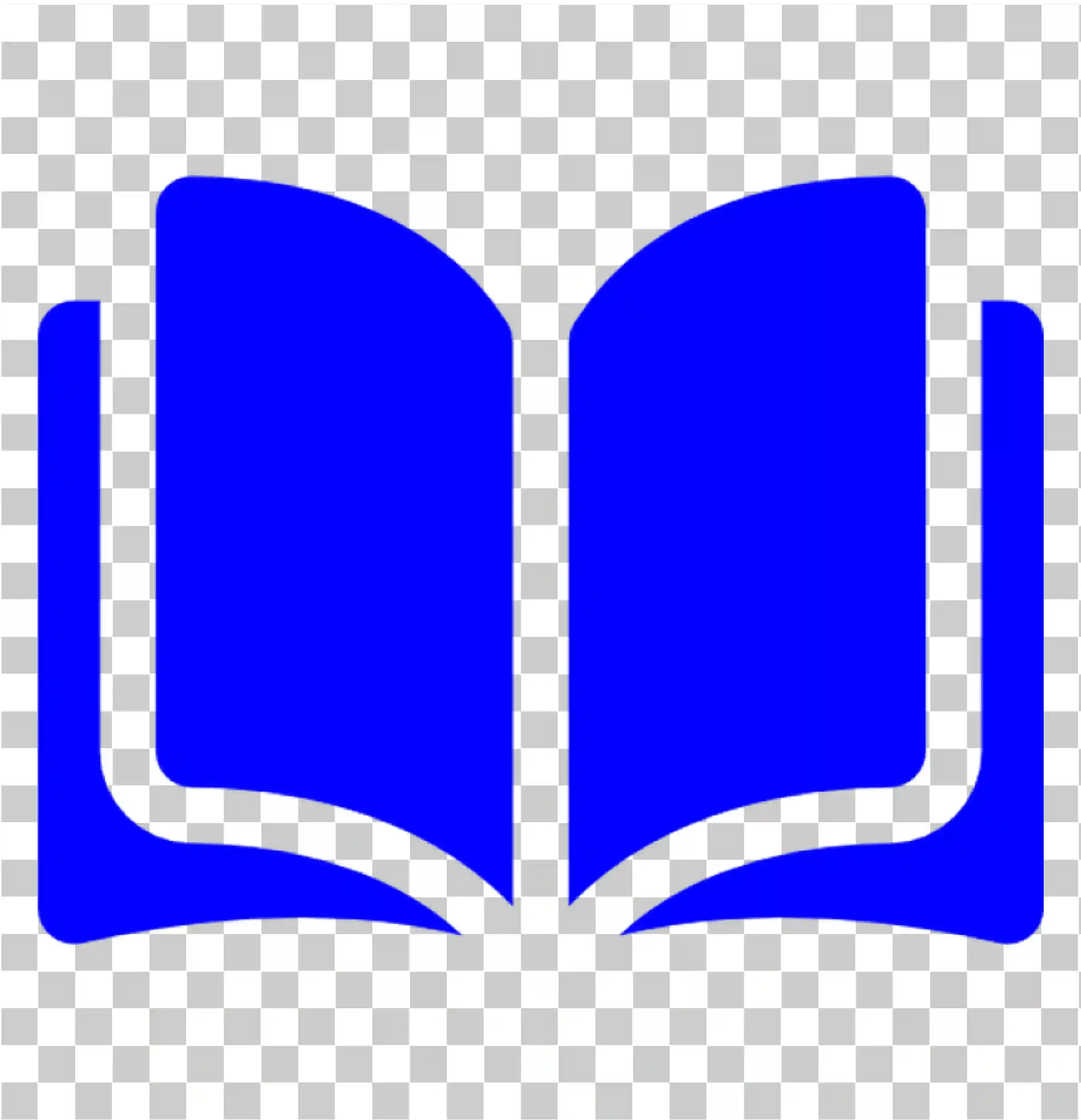 Blue Book Cover, Open Book, Comic Book & Book PNG Logo, Book, 