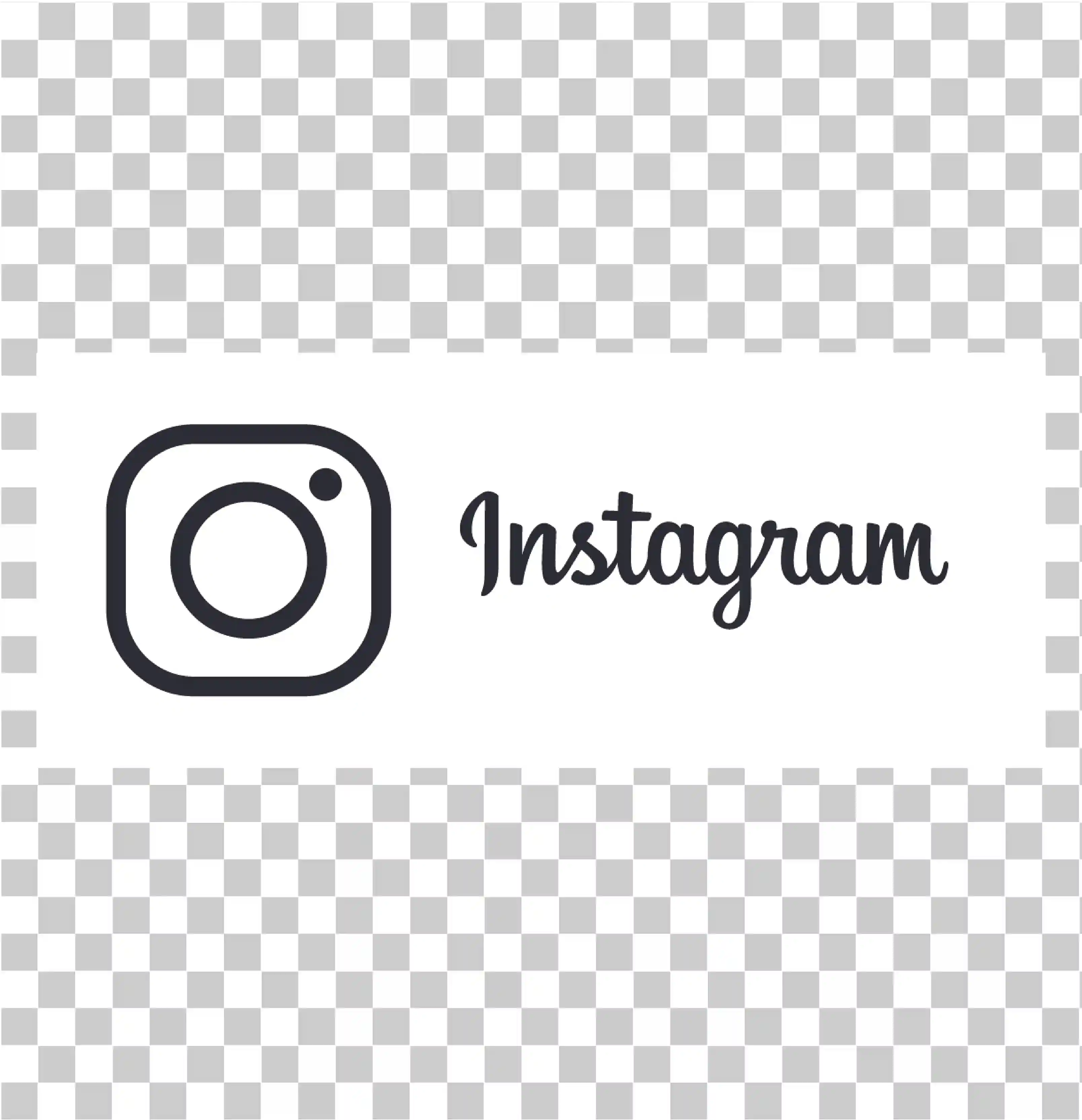Logo Instagram PNG, Logo Insta, Ig Icon Vector, Transparan, Hitam & Putih, Latar belakang putih, Stiker, Logo Teks, 