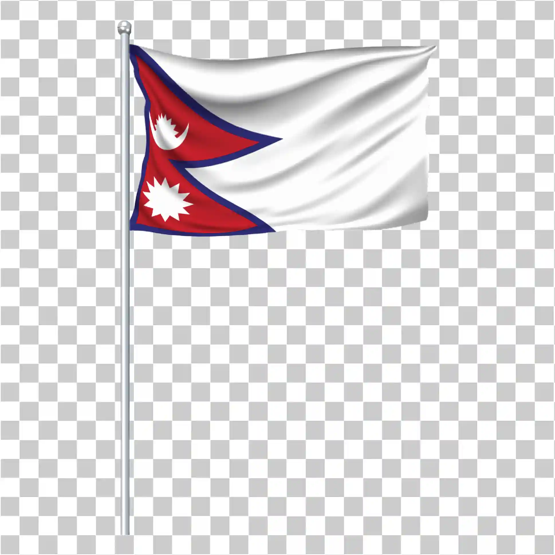 Nepal heiluttavat liput napalla png, Nepal -kuvakkeen maan lippu, Vektorikuva ilmainen lataus, 