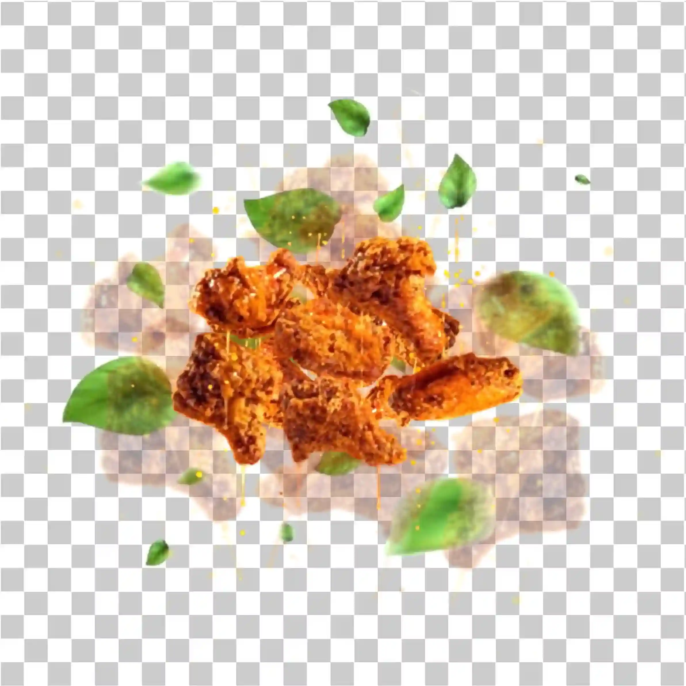Degetele de pui, Aripi de pui crocante și bucată de picioare, Buffalo Wing, Nuggets & Roast Chicken PNG, 