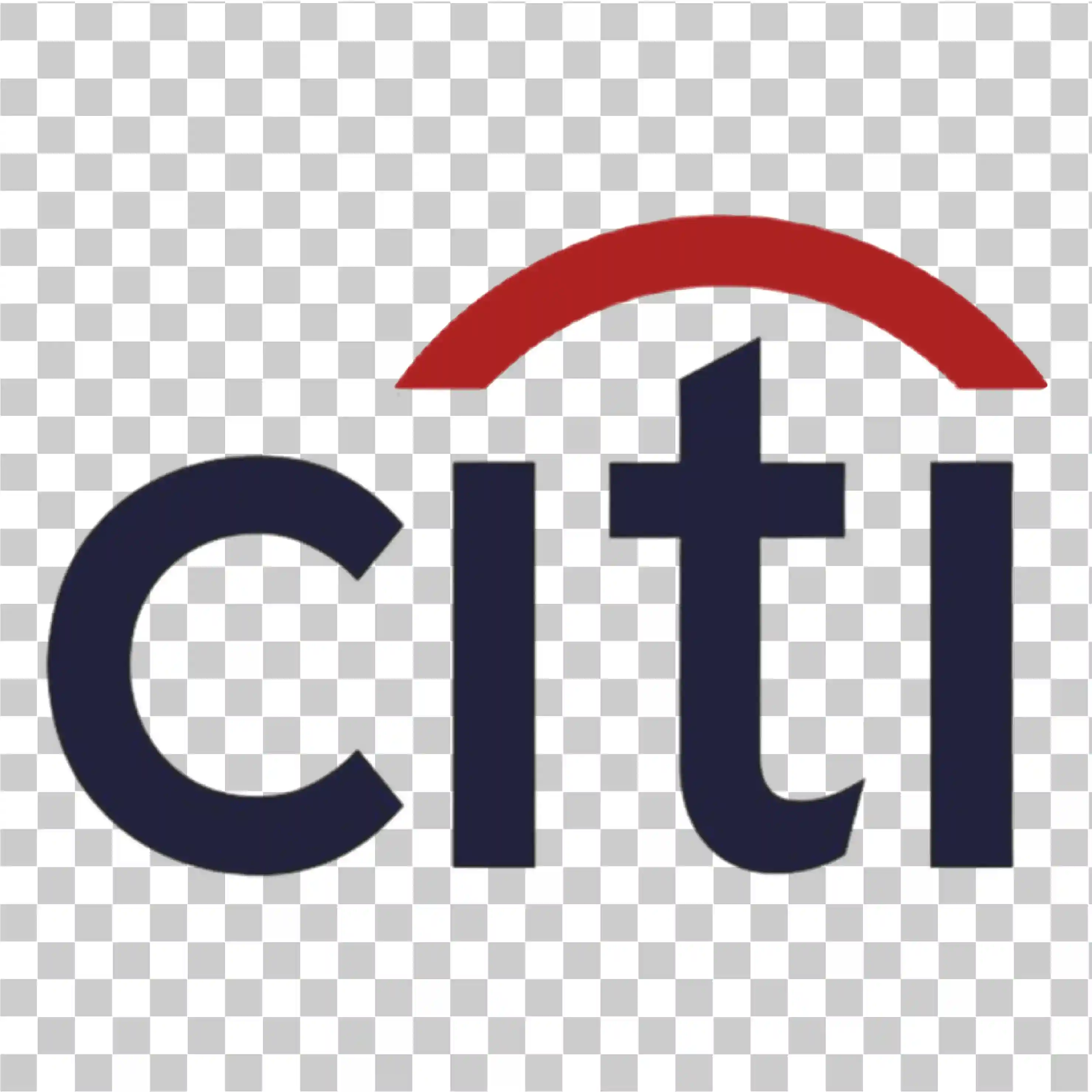 Citibank Korea, Логотип Citibank, Логотип Citigroup Bank, Синий и красная торговая марка PNG, Банковский сервисный текстовый дизайн, 