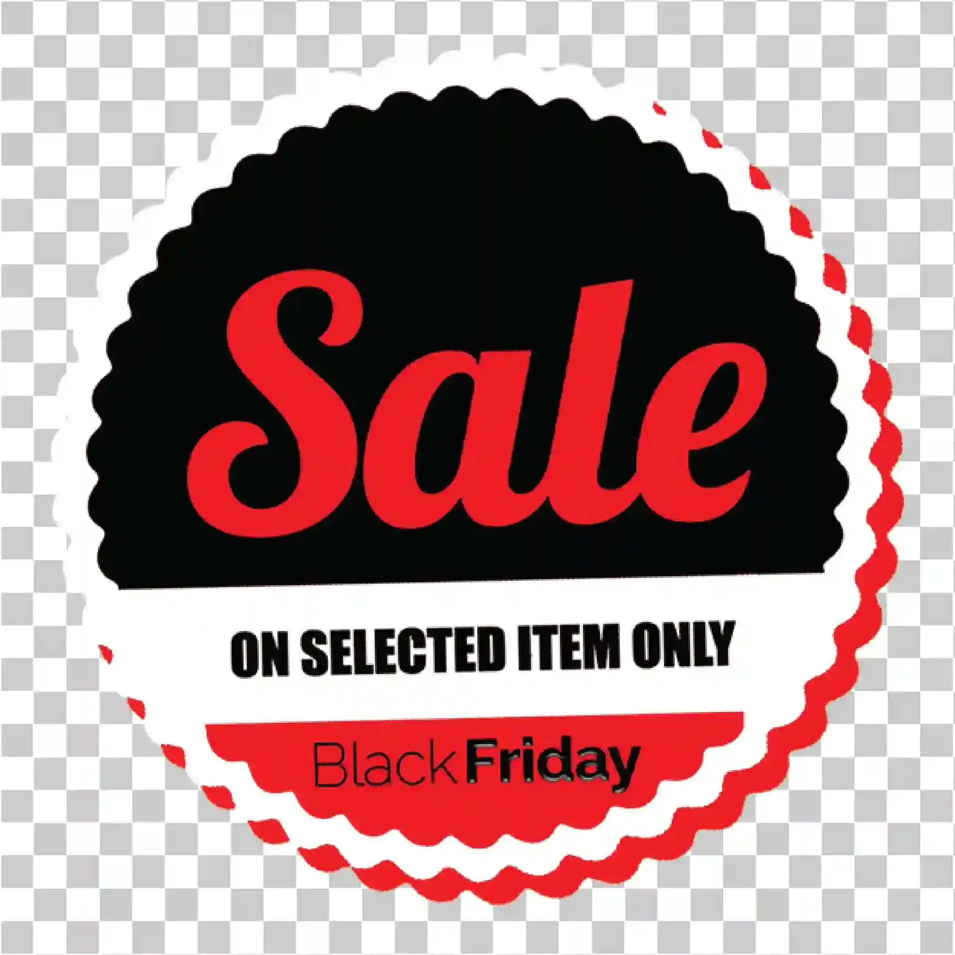 黑色星期五促销折扣标签 PNG 横幅交易, 