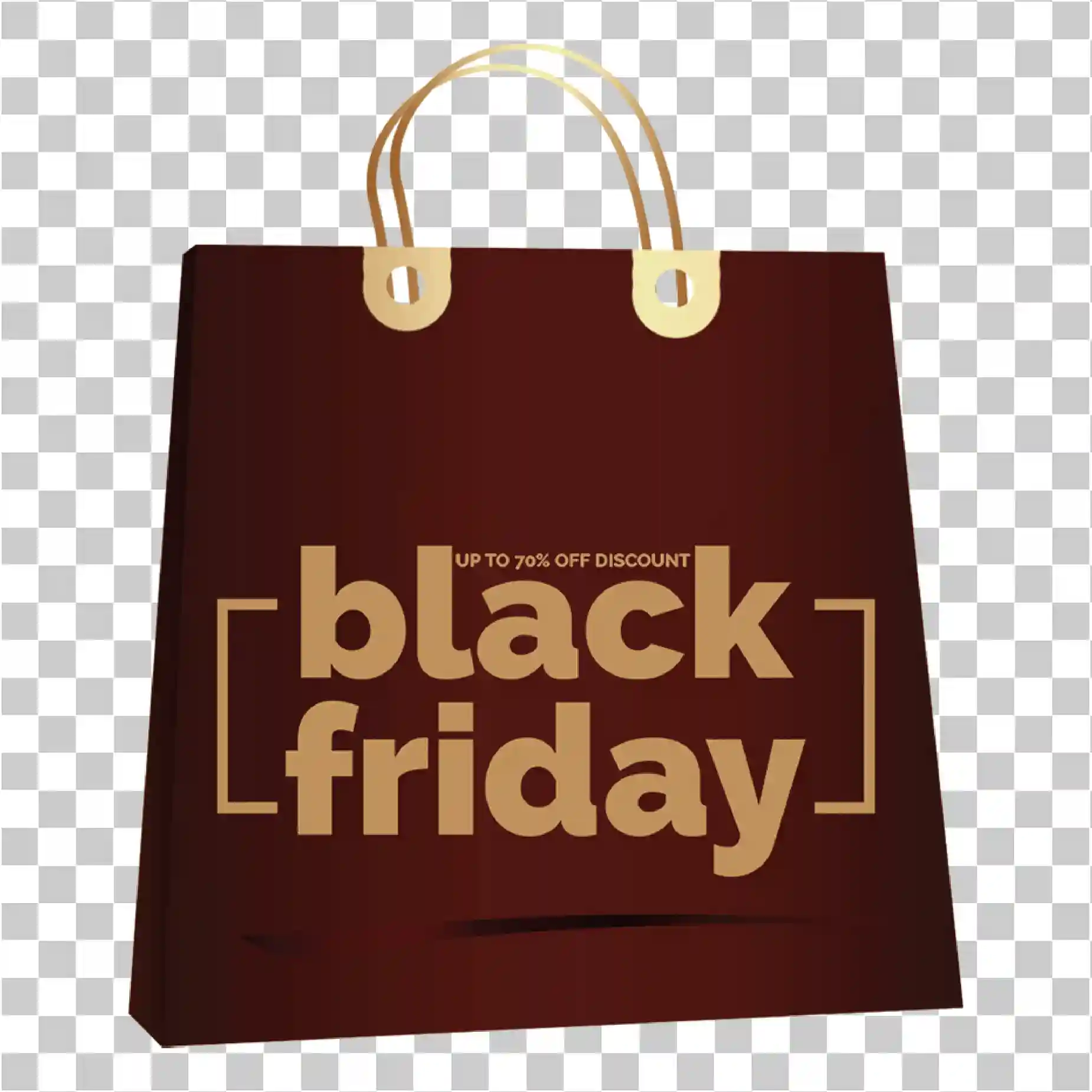 PNG黑色星期五促销折扣网上购物, 