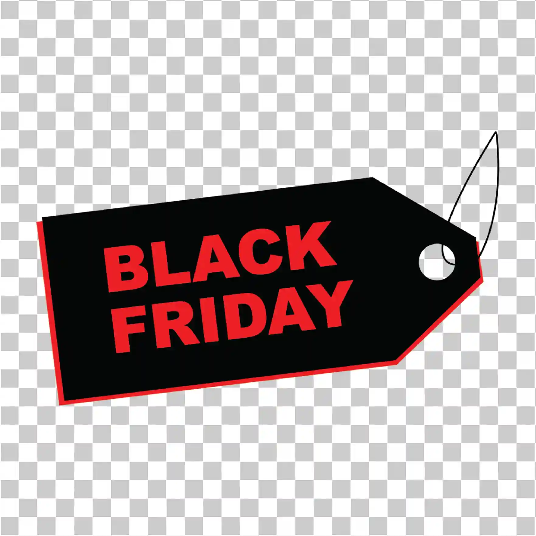 Black Friday Tag Label Banner Cupom Venda Oferta PNG Icon, 