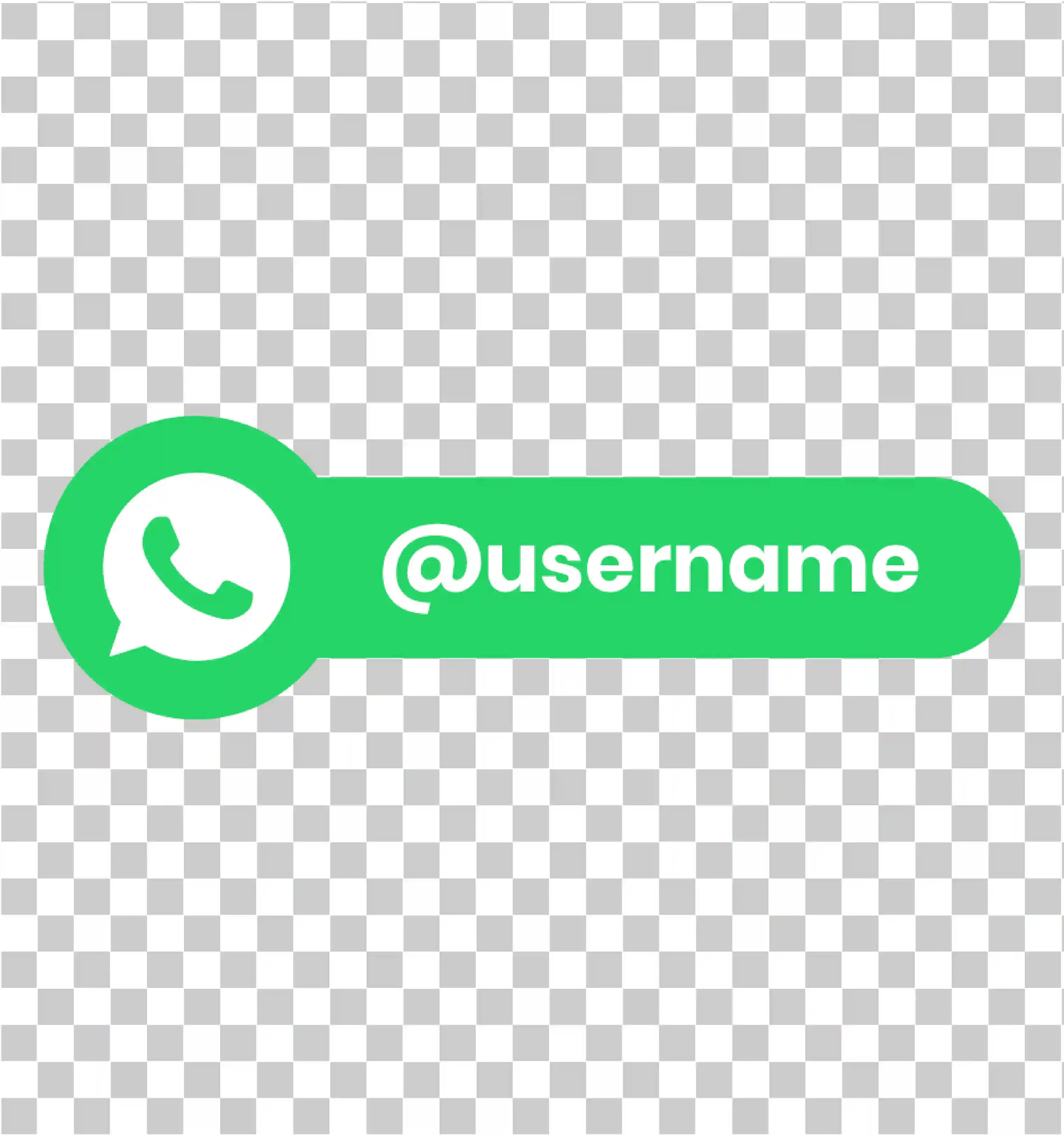 Ícono de nombre de usuario de whatsapp, Logotipo de whatsapp png, Imagen vectorial, Símbolo de redes sociales, Descarga gratuita para web y móvil, 