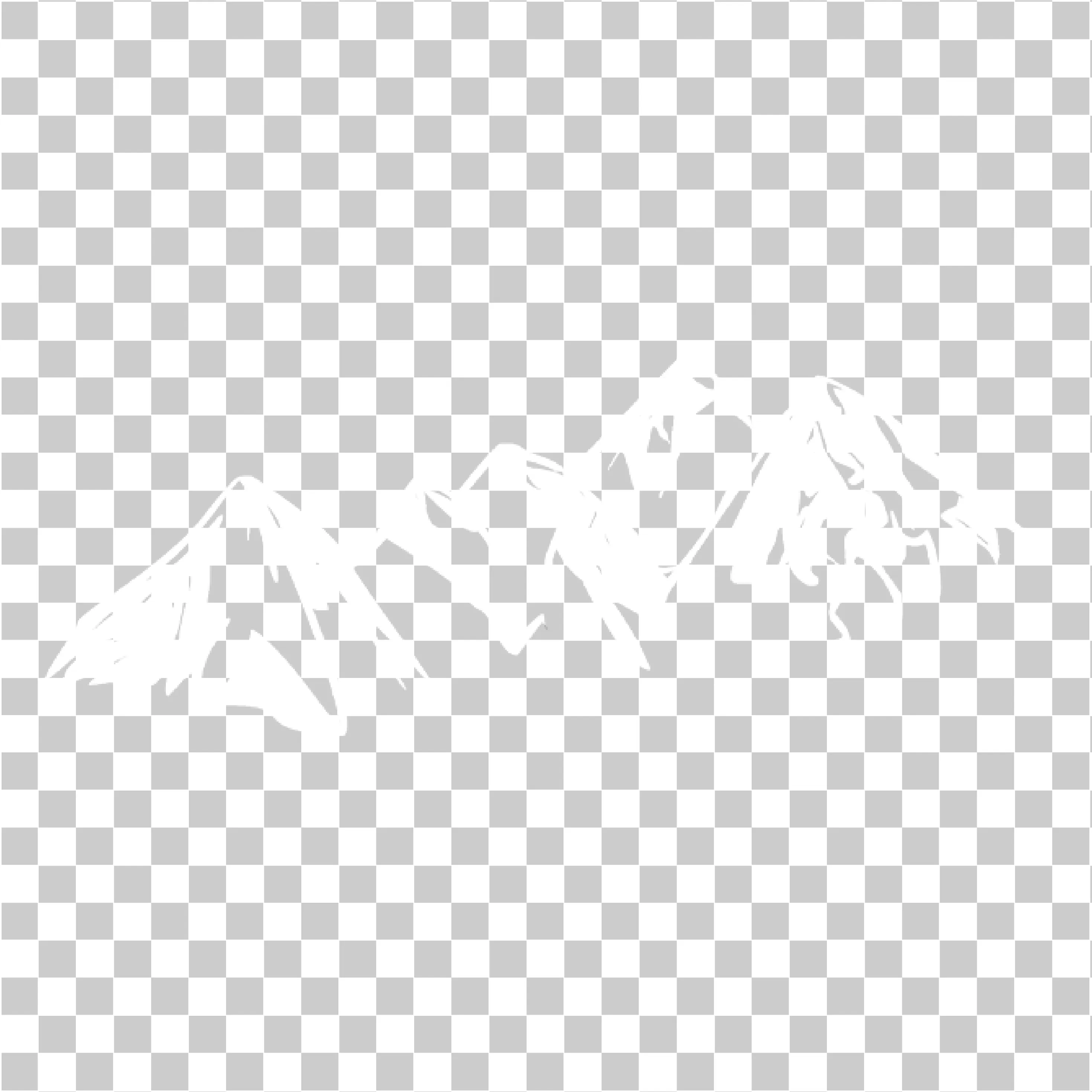 Horská silueta Logo Ikona Obrys skica PNG Minimalistický, 