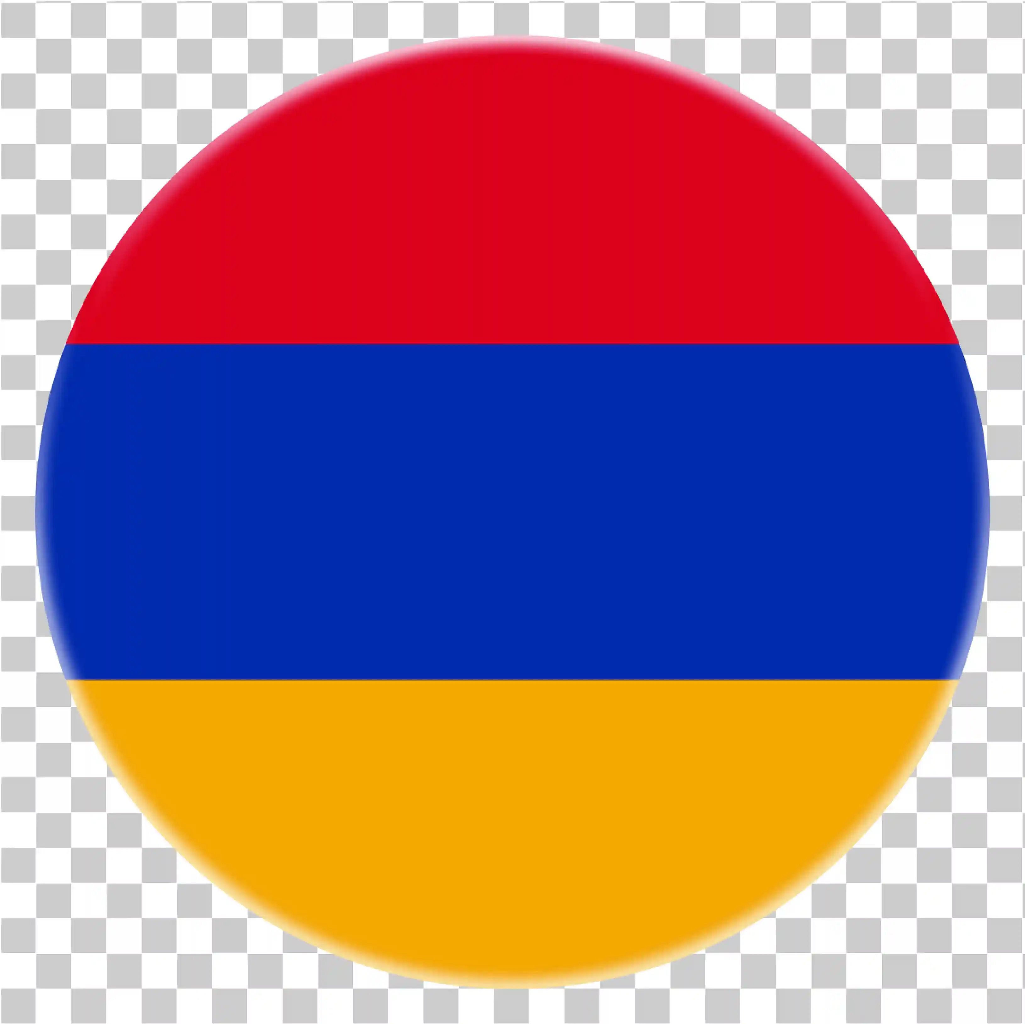 Bendera Armenia, Warna Bendera Armenia, Bendera garis oranye biru merah, Ikon Bendera Armenia, Lingkaran simbol nasional 3d png, 