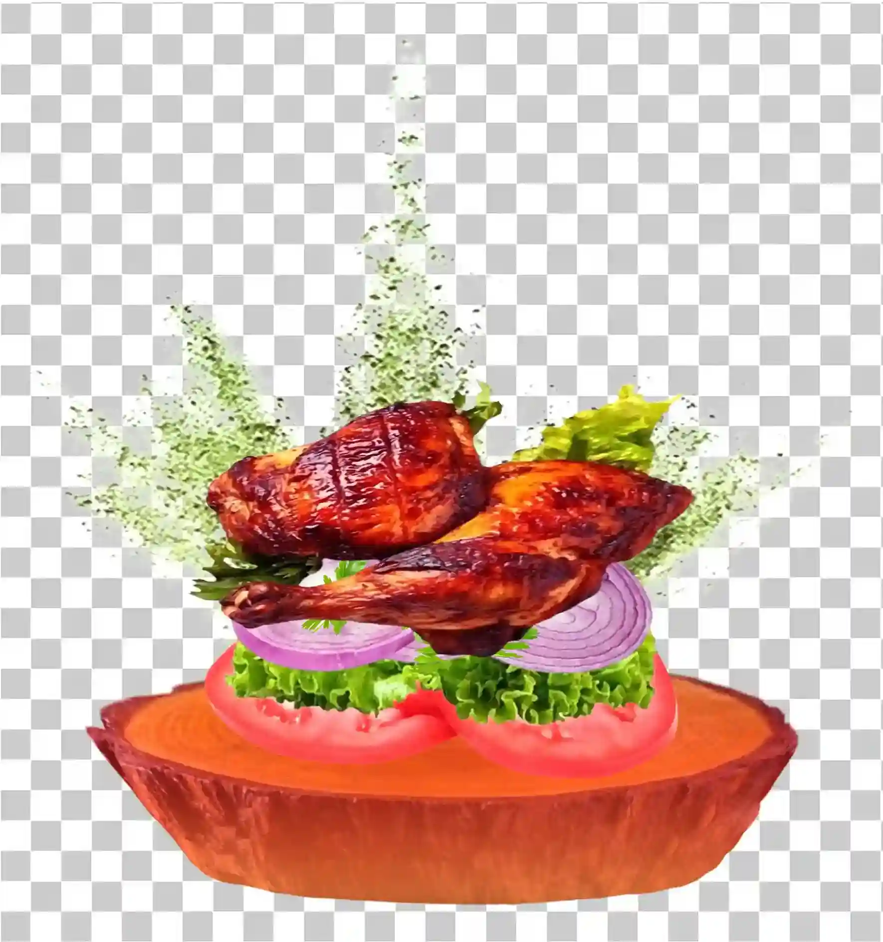 Smažené kuře, BBQ grilované a tandoori kuře - pečené a kořeněné kuřecí jídlo png, 