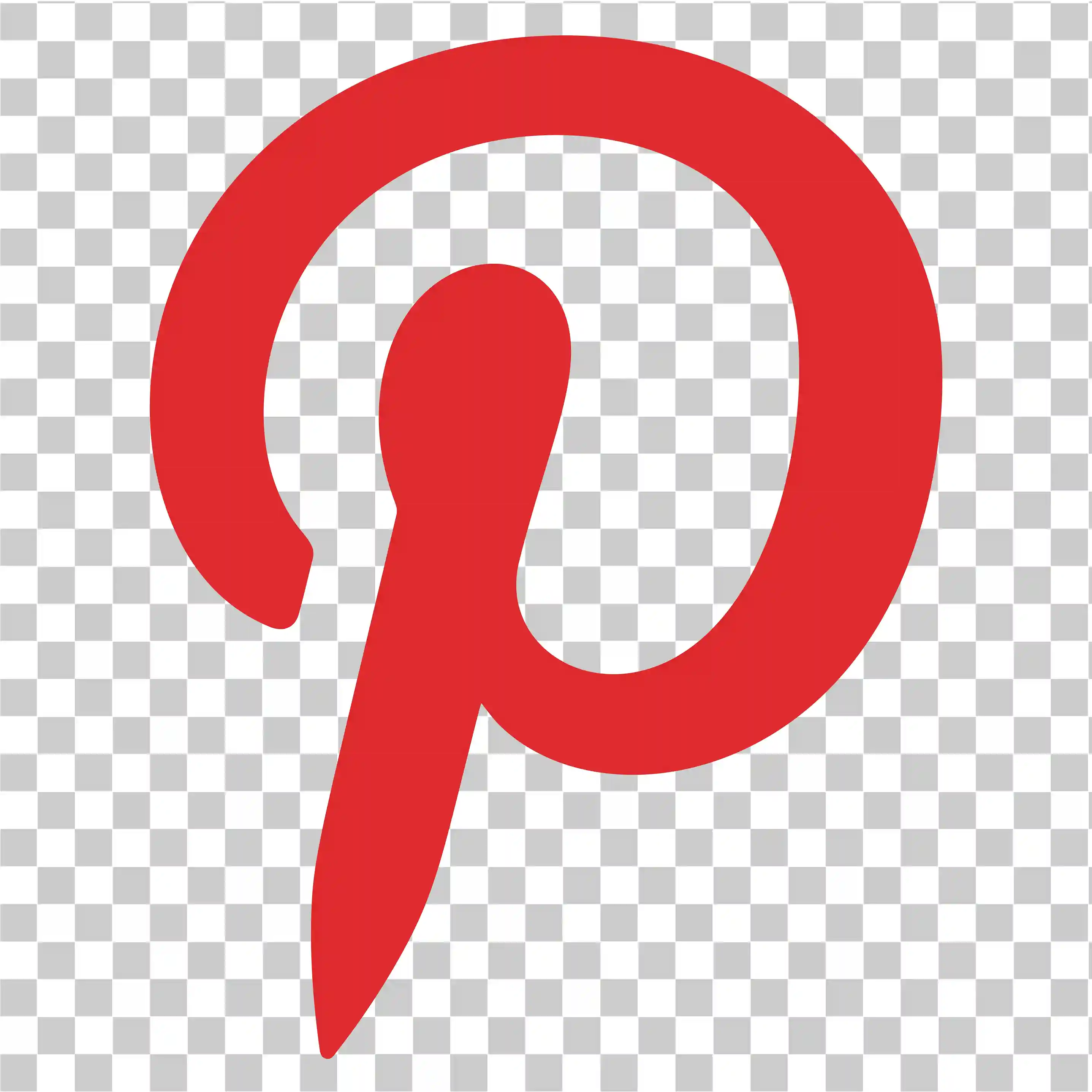 Pinterest Logo PNG, Pinterest ícones, Logotipo Red P, Vetor de fundo transparente, Download do aplicativo Pinterest, e imagens, 