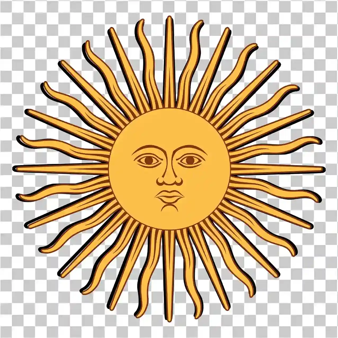 Ini, Sole di maggio, Simbolo del sole giallo, Flag Argentina, Icon nazionale, Disegno png, 