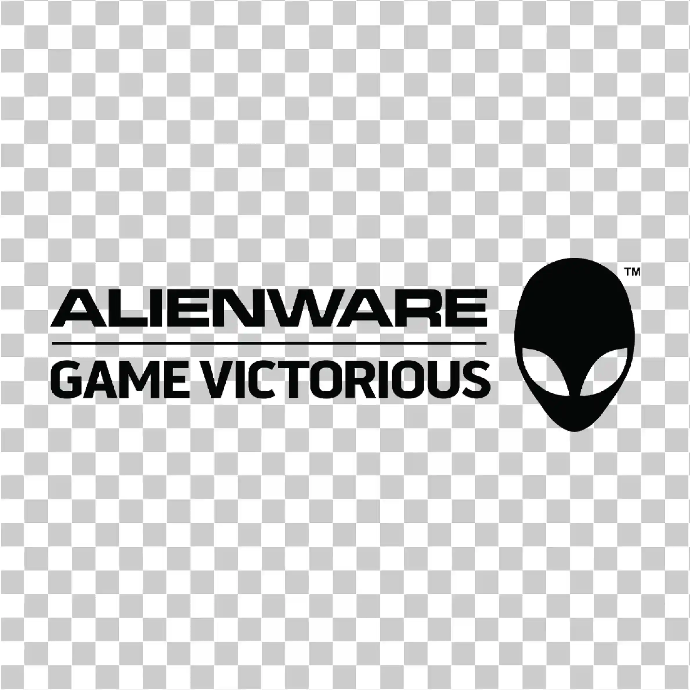 Alienware Logo, Alien Head Symbol & Futuristic Gaming Brand Design, 