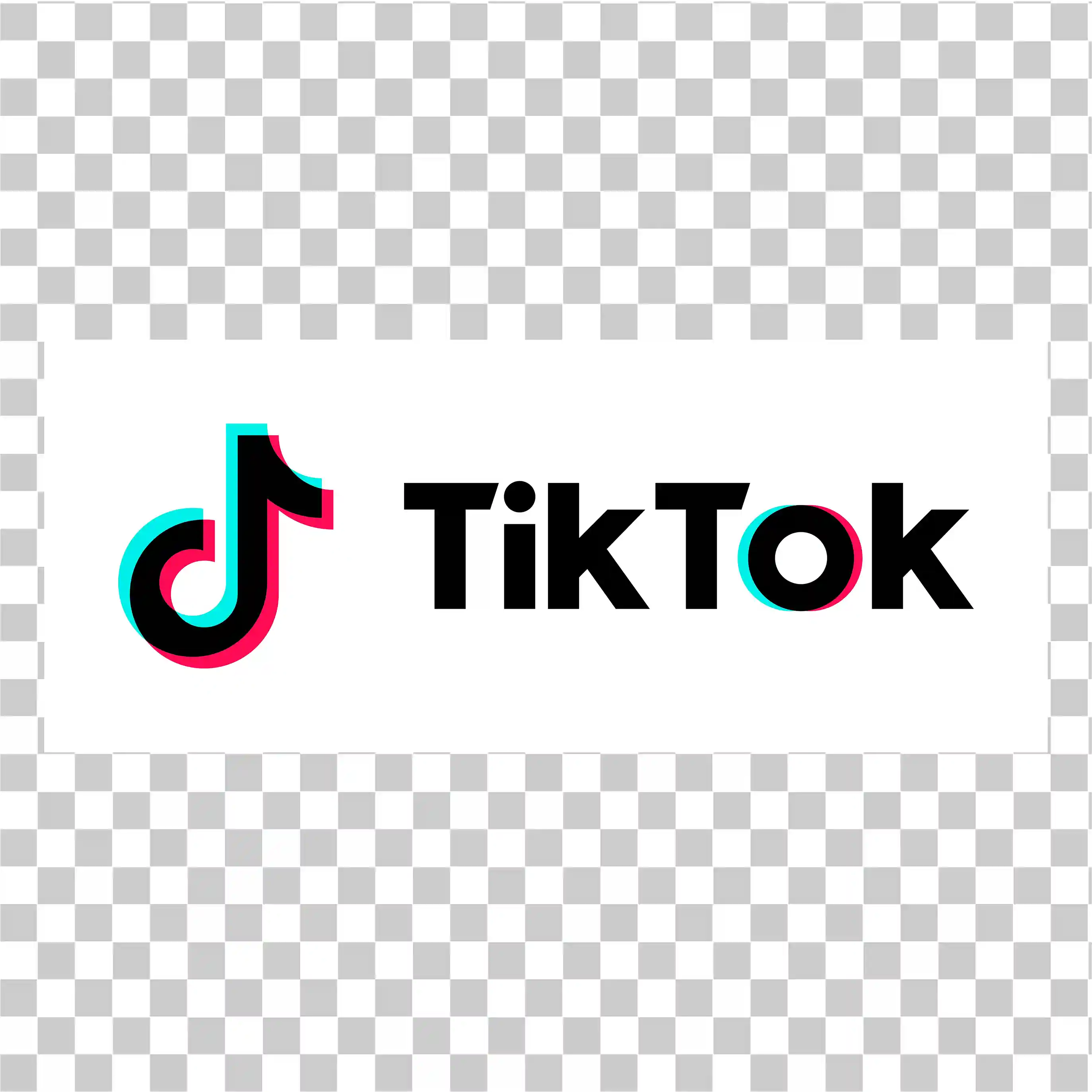 Logo -ul tiktok png (alb, dreptunghi, banner, text), Descărcarea aplicației Tiktok, Conectare, Lite, Apk, Magazin, Adepți live și gratuite, 
