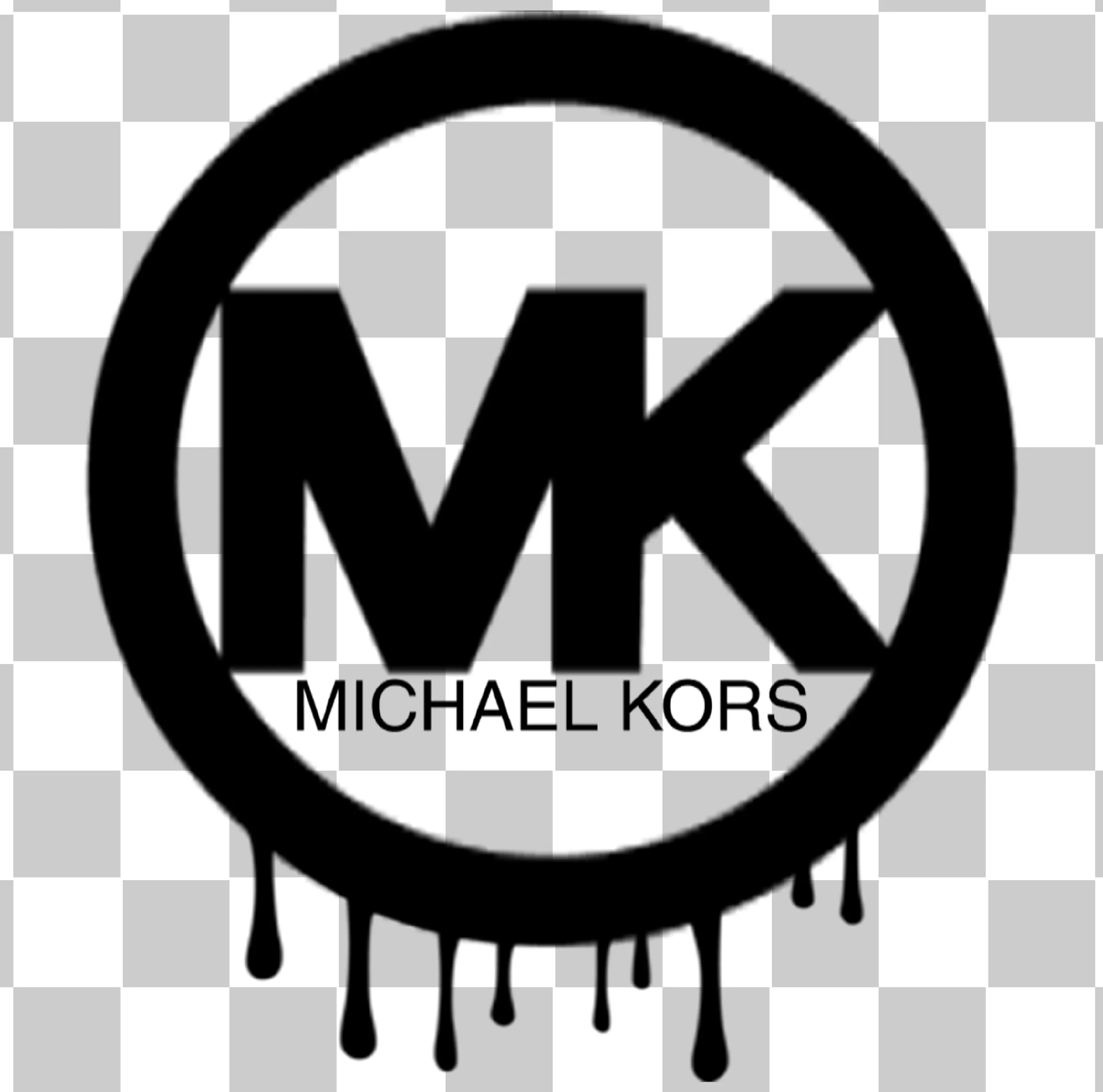 Michael Kors Dripping Logo PNG-MK Circle Logo & Brand Emblem (High Resolution), logotyp, 