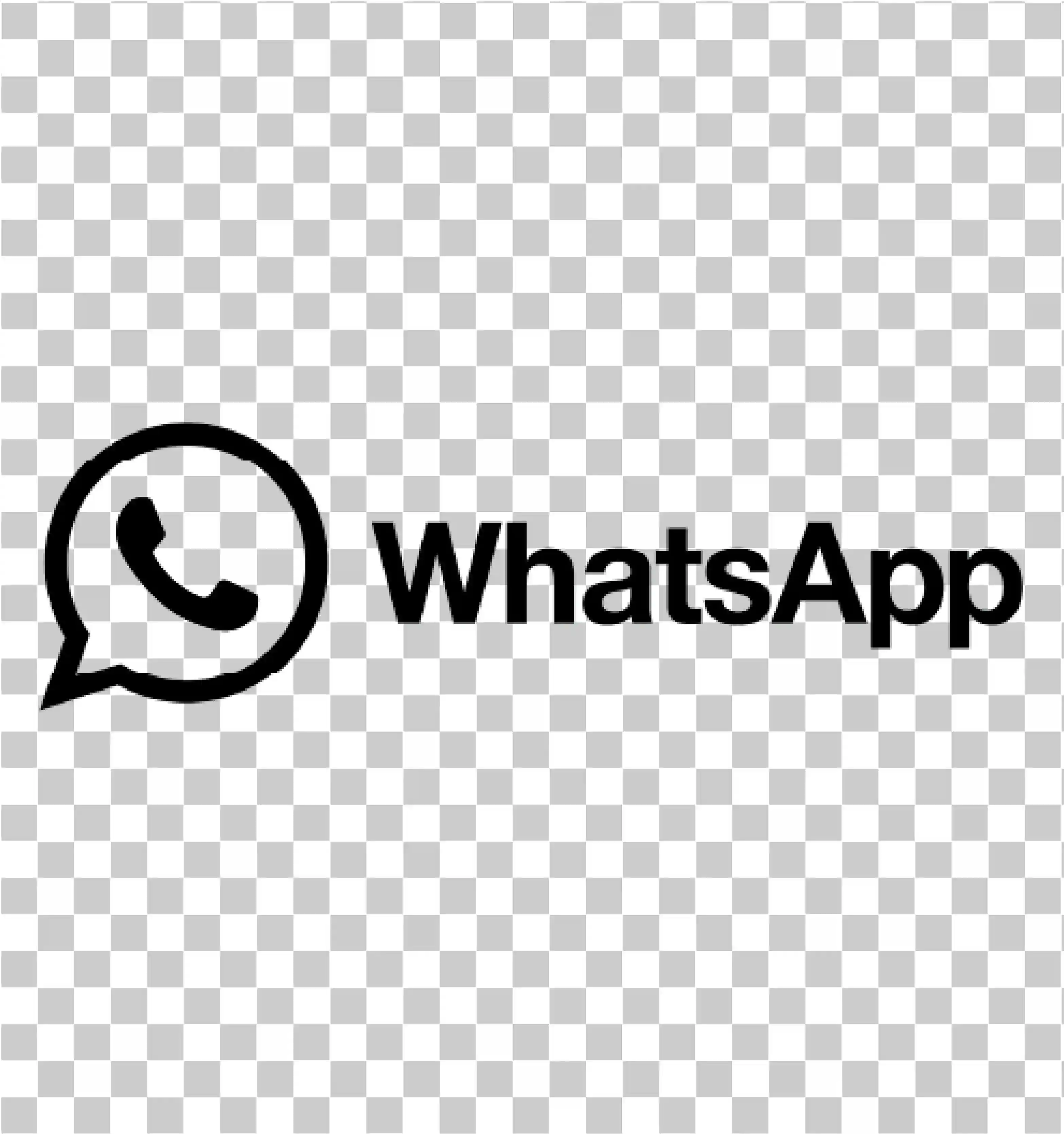 Black WhatsApp, Texto de whatsapp, Logotipo de whatsapp png, icono, símbolo, Vector, Clipart, imagen, Mensajero, aplicación, web, negocio, Redes sociales, icono del teléfono, descarga gratuita, 