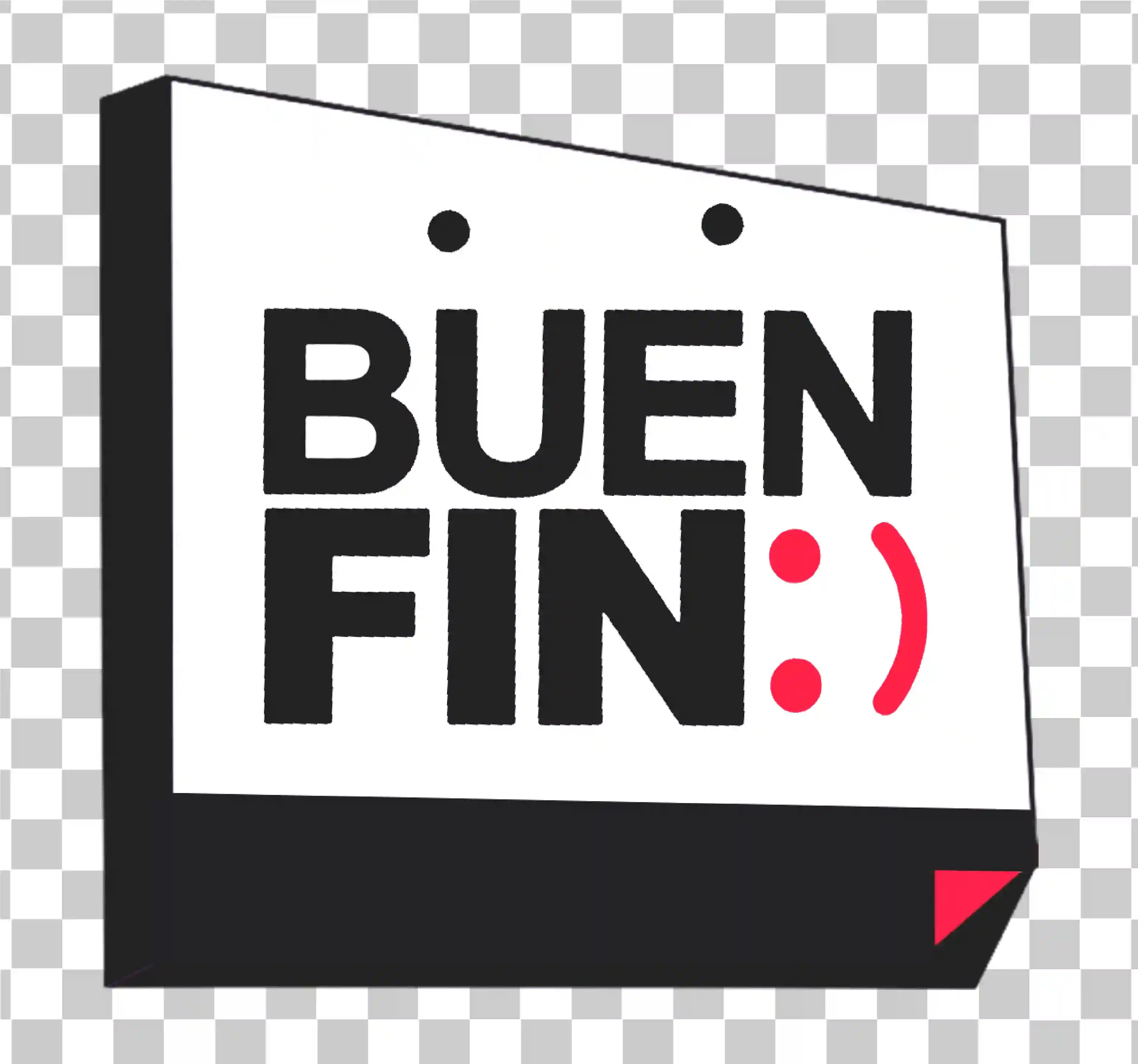 EL LOGO DE EL BUEN FIN - Etiqueta de promoción del Día de Compras Nacional de México para ventas y descuentos en línea, 