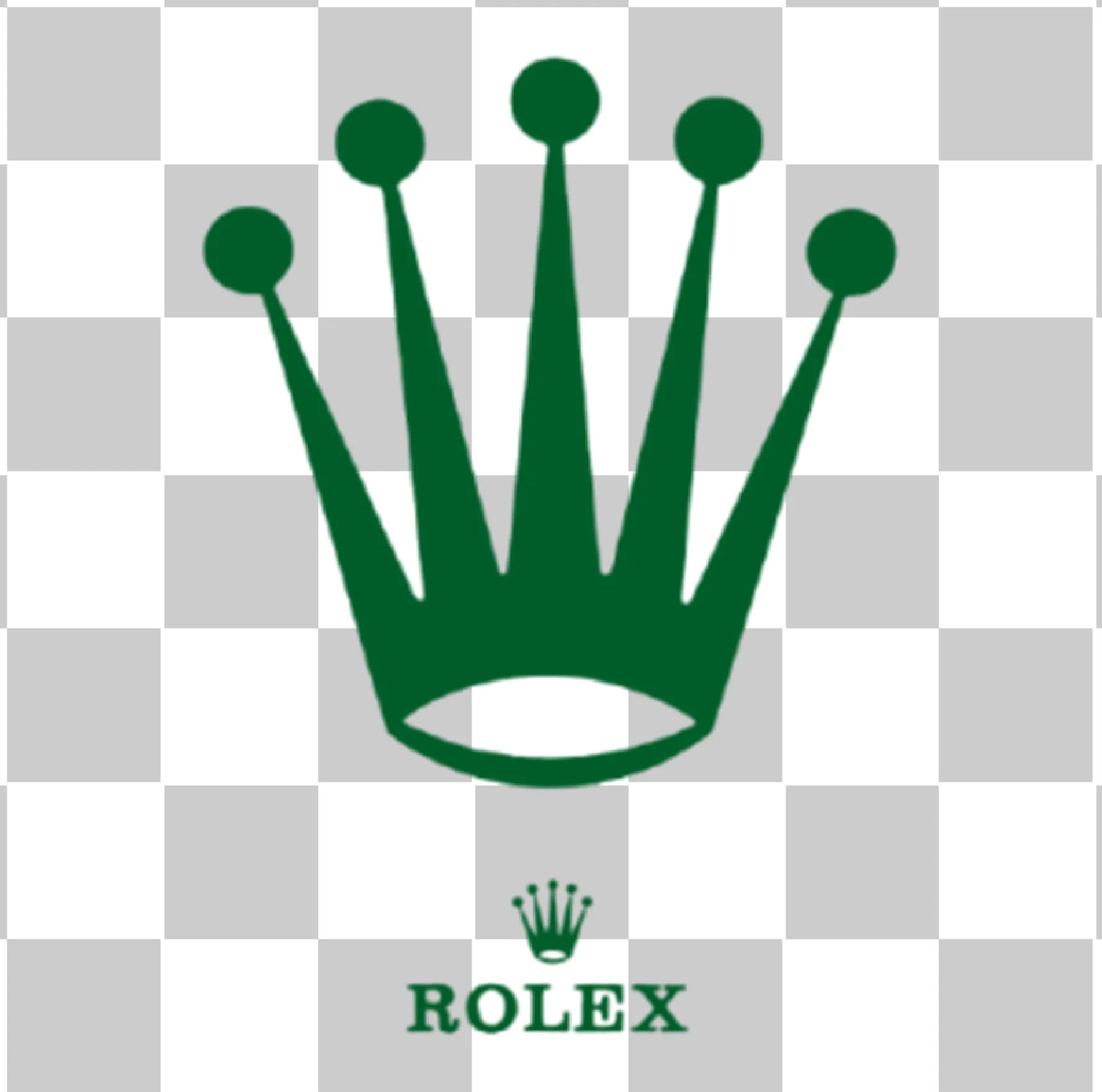 Rolex Submariner, Rolex Daytona, Tudor ser, Rolex Logo PNG, Rolex Crown, Luksusurmærke, Green Clipart, Crown Logo, Rolex Branding, Tekst, 