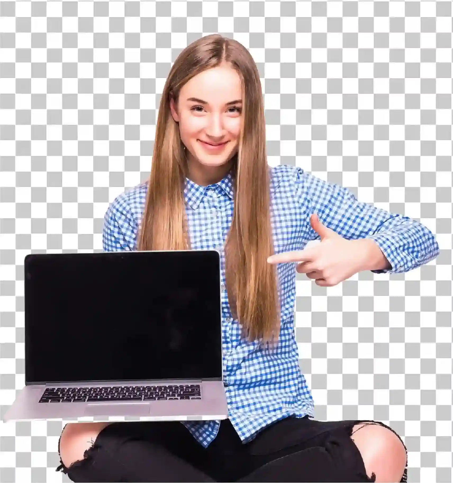 Laptop e desktop png - menina usando laptop, Imagem eletrônica, 