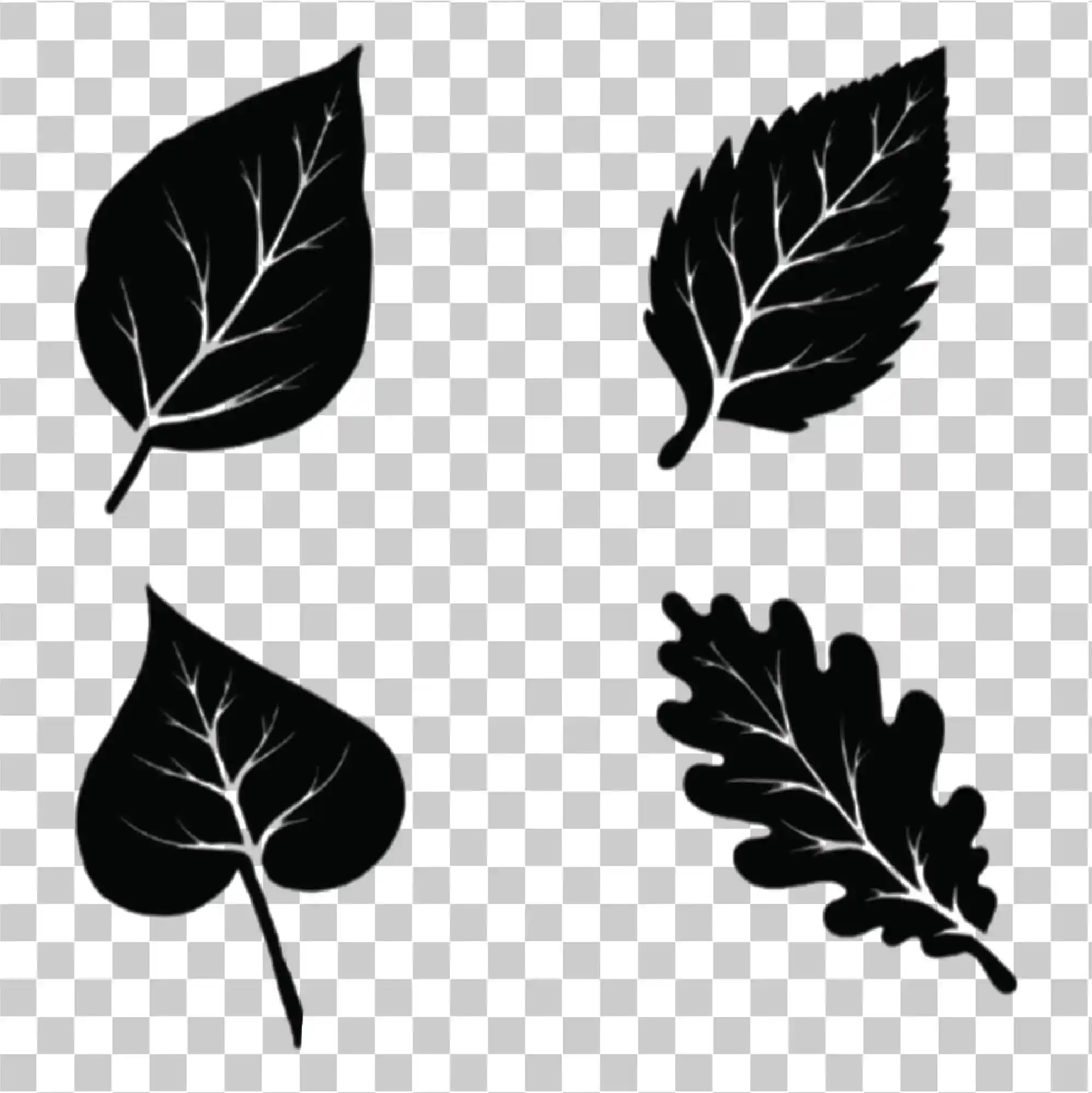Ikon daun, Daun, Mint Leaf, Daun sederhana, Daun Hitam & Siluet PNG, 