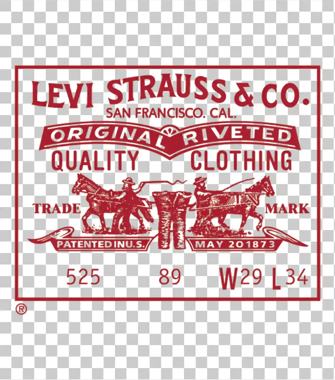 Levis, Levis logotyp, Levi Strauss & Co., Röd och vit logotyp, HD varumärkesymbol, Varumärke, Kvalitetskläder, Original nitade jeans 1850, 