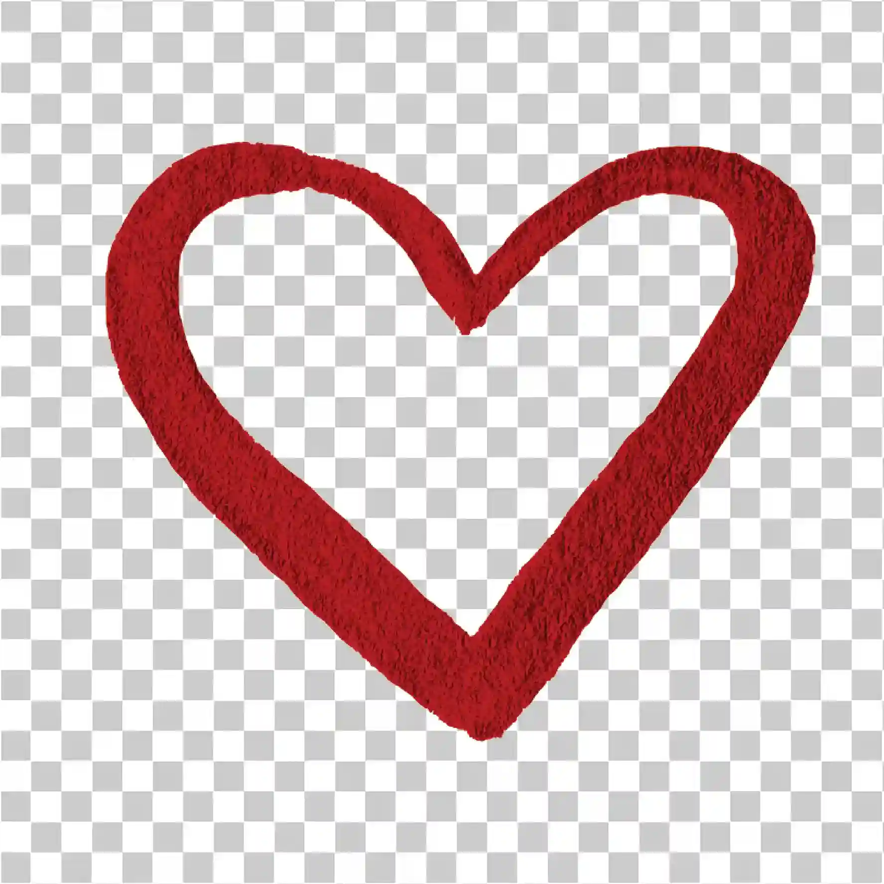 Heart PNG, Love Symbol, Valentine Art, Romantic Design, 