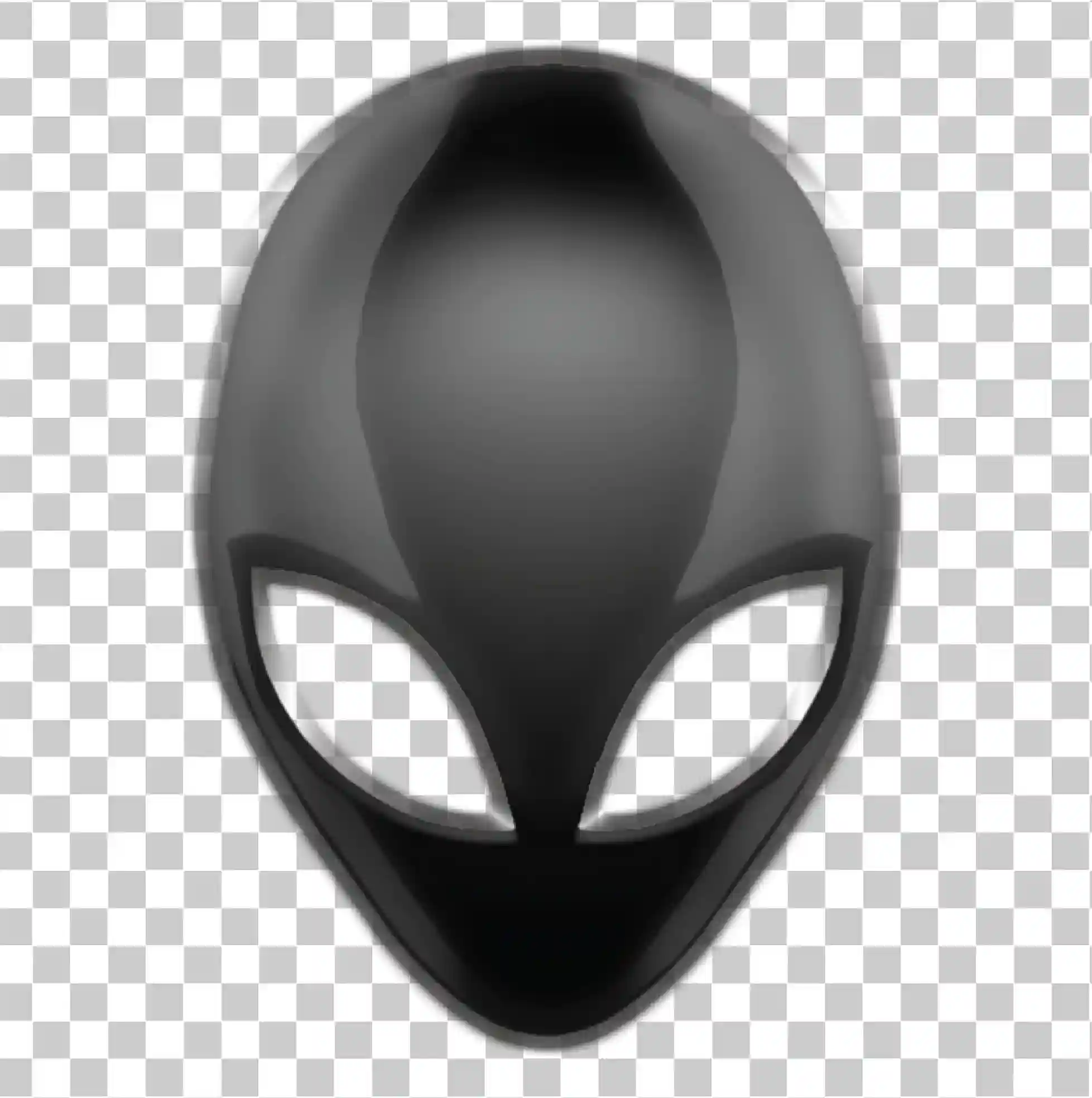Alienware ロゴ PNG, 3D エイリアン ヘッド デザイン & 未来的なゲーム アート, 