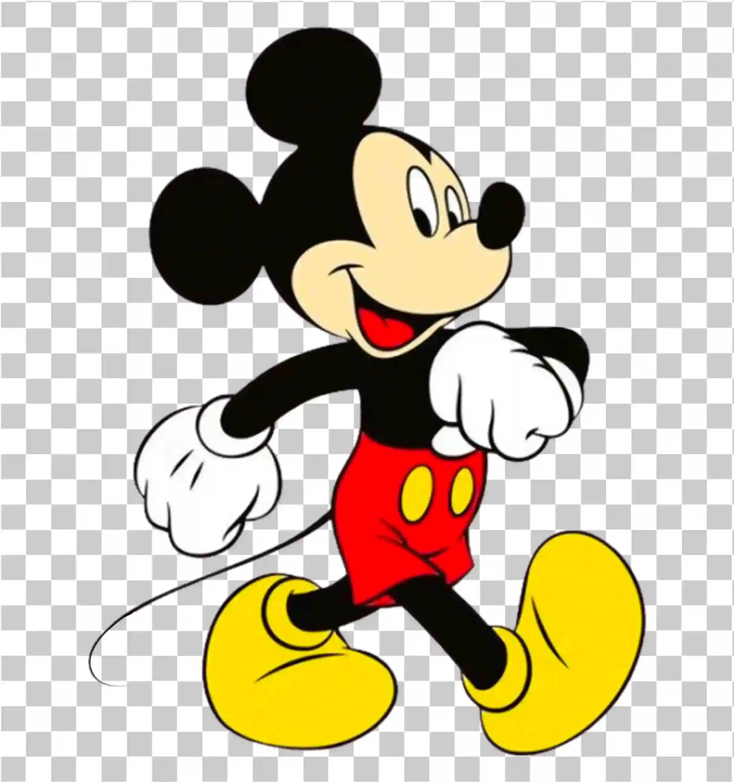 Mickey Mouse PNG, Happy Mickey Mouse, Kreslená myši a disney, 