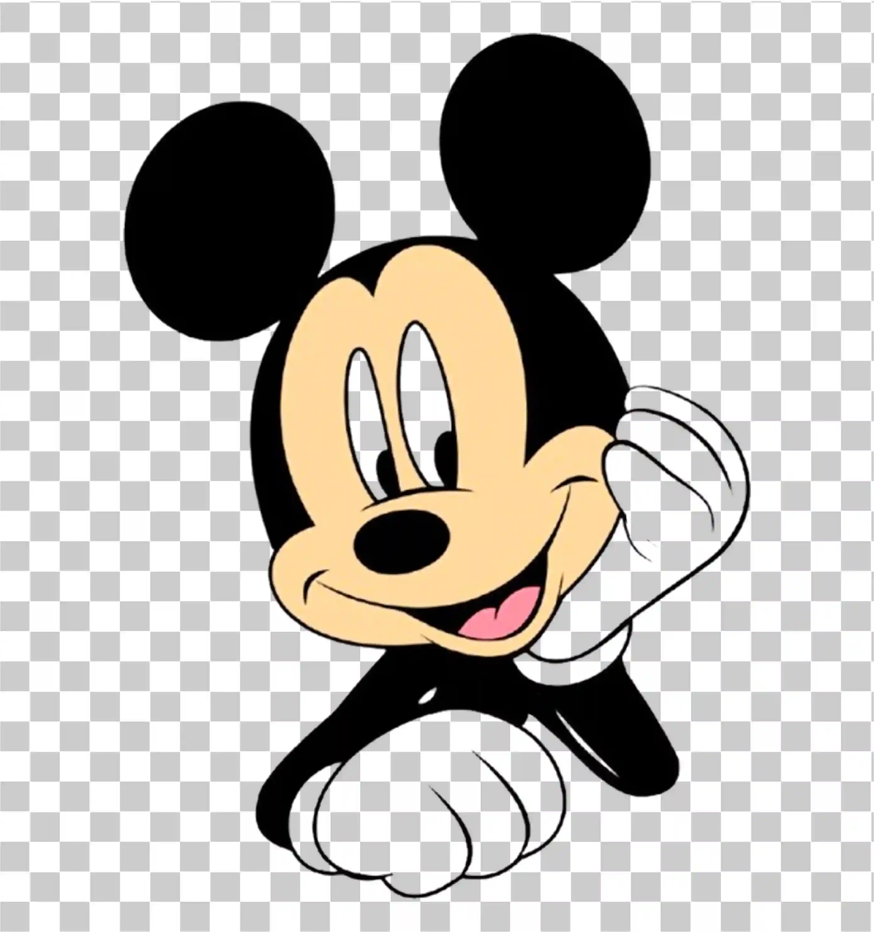 Chuột Mickey PNG, Happy Mickey Mouse Face, Chuột hoạt hình & Disney, 