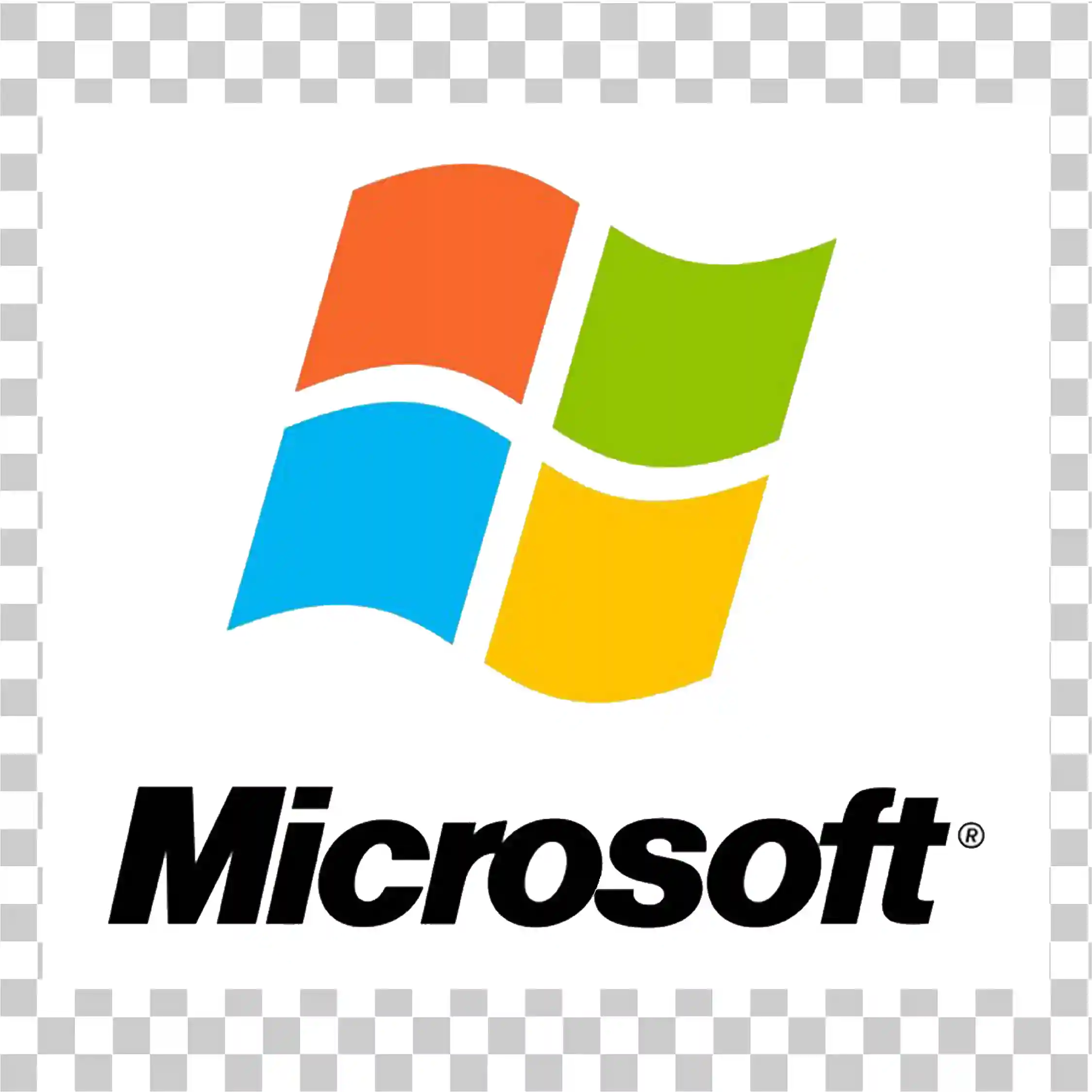 Microsoft Logo PNG, Windows, Office 365, شعار الحافة, شعار النص, خلفية شفافة, شكل مربع, أيقونة, ناقل, صورة, تنزيل مجاني, 