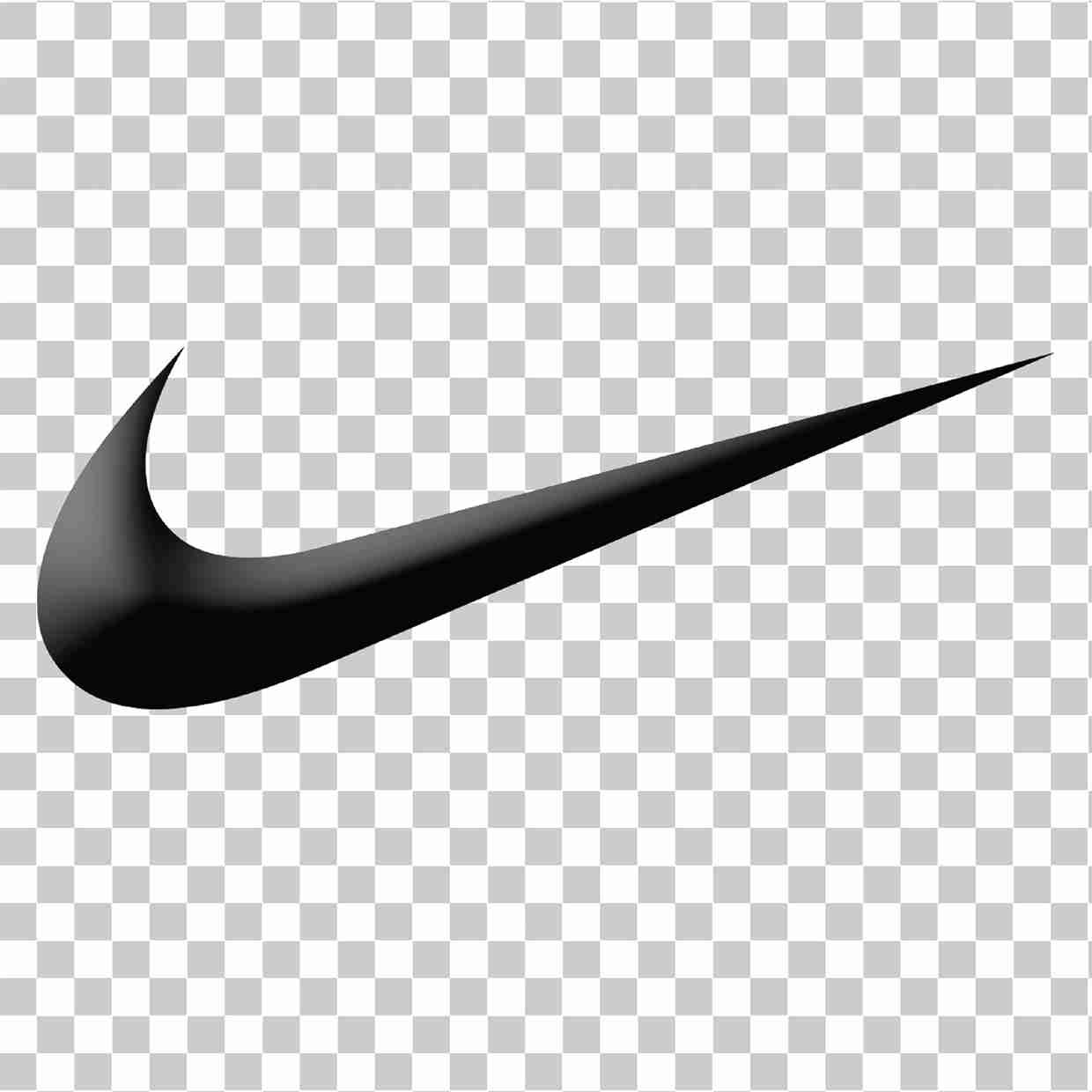 Logo -ul Nike, Logo -ul SWOOSH, Doar fă -o, Adidași ai Forțelor Aeriene, Pantofi Air Jordan, Design de căpușă alb -negru, Nike Brand, 
