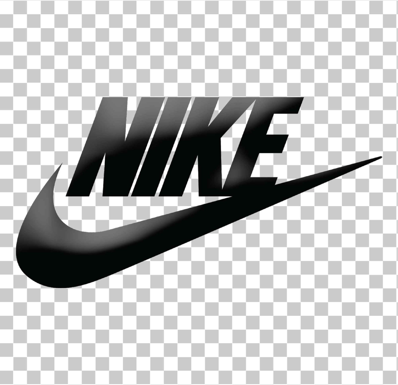 Nike Logo, Swoosh Nike Logo, Bare gør det, Air Force Sneakers, Air Jordan Shoes, Sort / hvidt Nike -brand, Nike, 