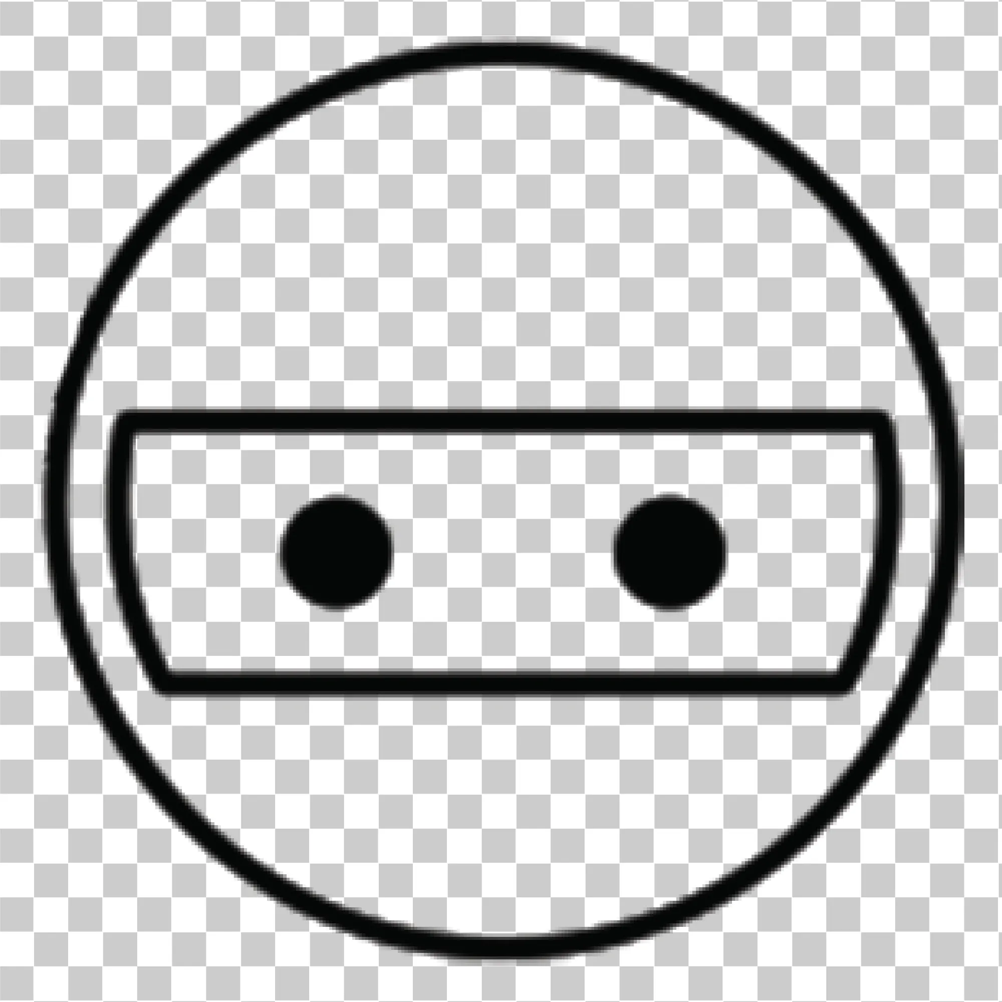 Ninja emoji & signe - ninja noir, Dessin animé ninja, et icône de samouraï, 