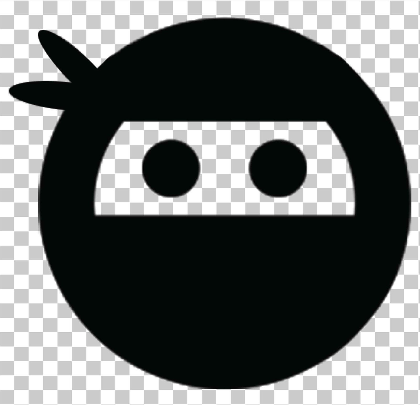 Ninja png - ninja noir, Icône Ninja, Icône Samurai, et la conception du visage ninja, 
