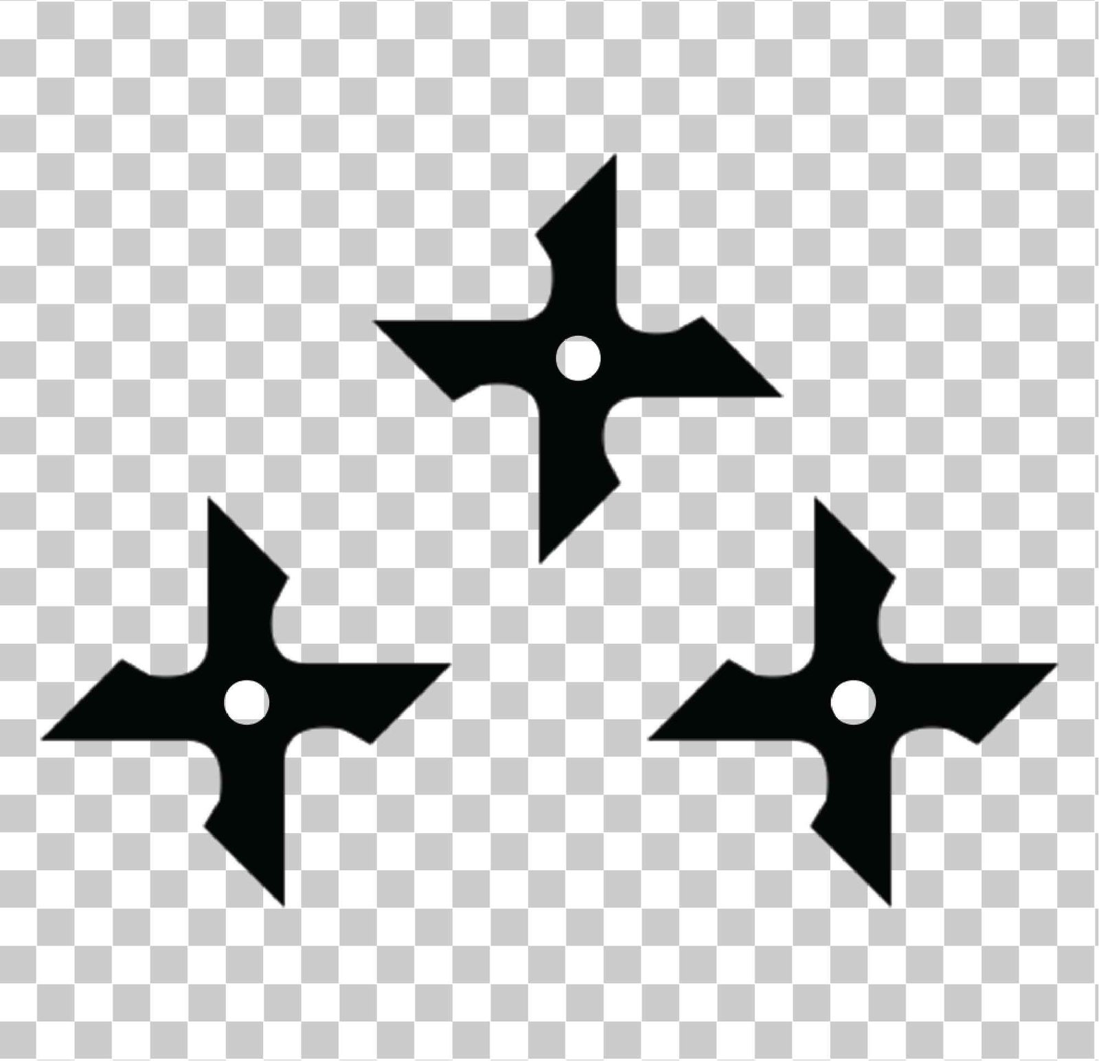Ninja Png - черный ниндзя, Ninja Star Design, Шурикен, и бросить икону оружия, 