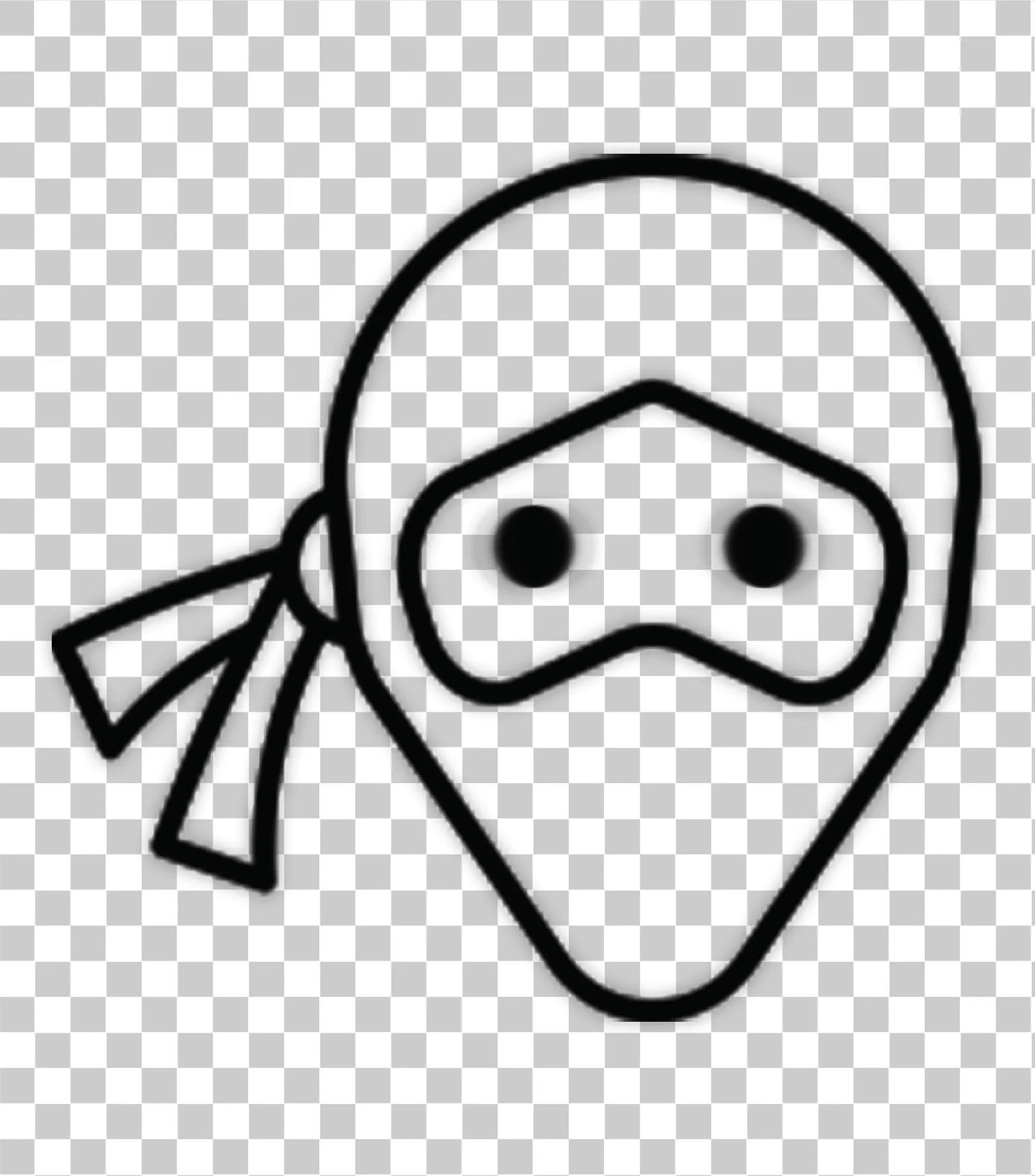 Ninja Png - Circle Face, Ninja Kid, Samouraï, Web ninja et icône, 