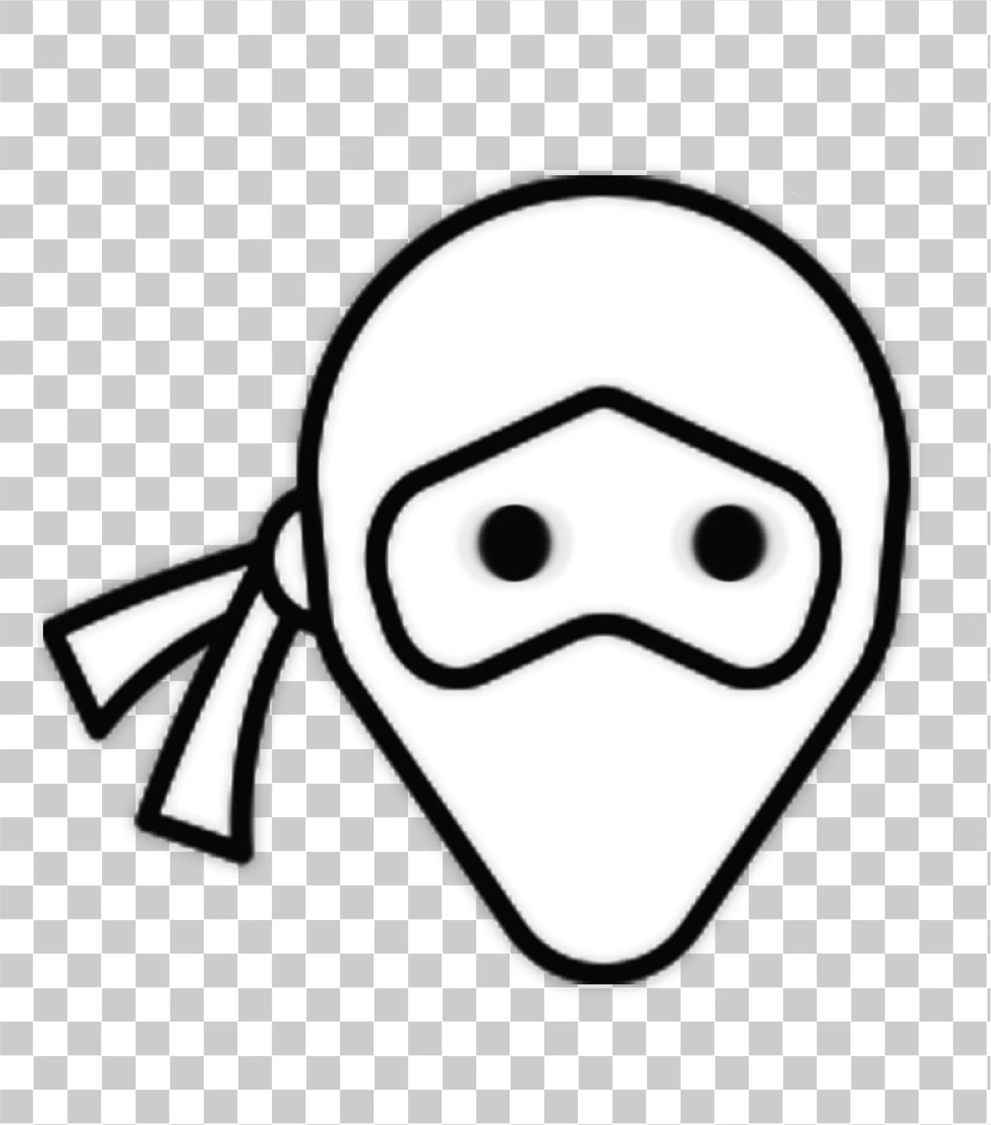 Vector Ninja - Masque Ninja, Icône de visage et masque de pirate PNG, 