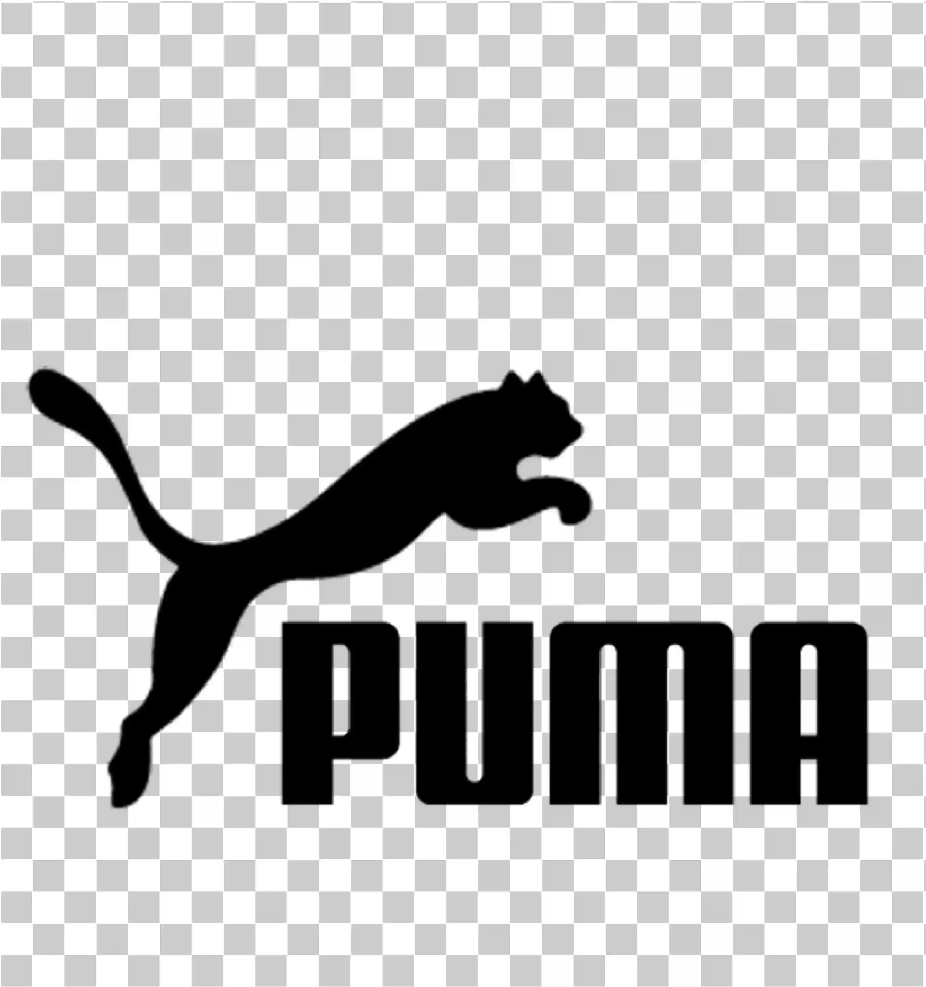 PUMA -logo, Black Puma, PUMA -tekst, PUMA PALERMO & LOGO PNG, poema, 