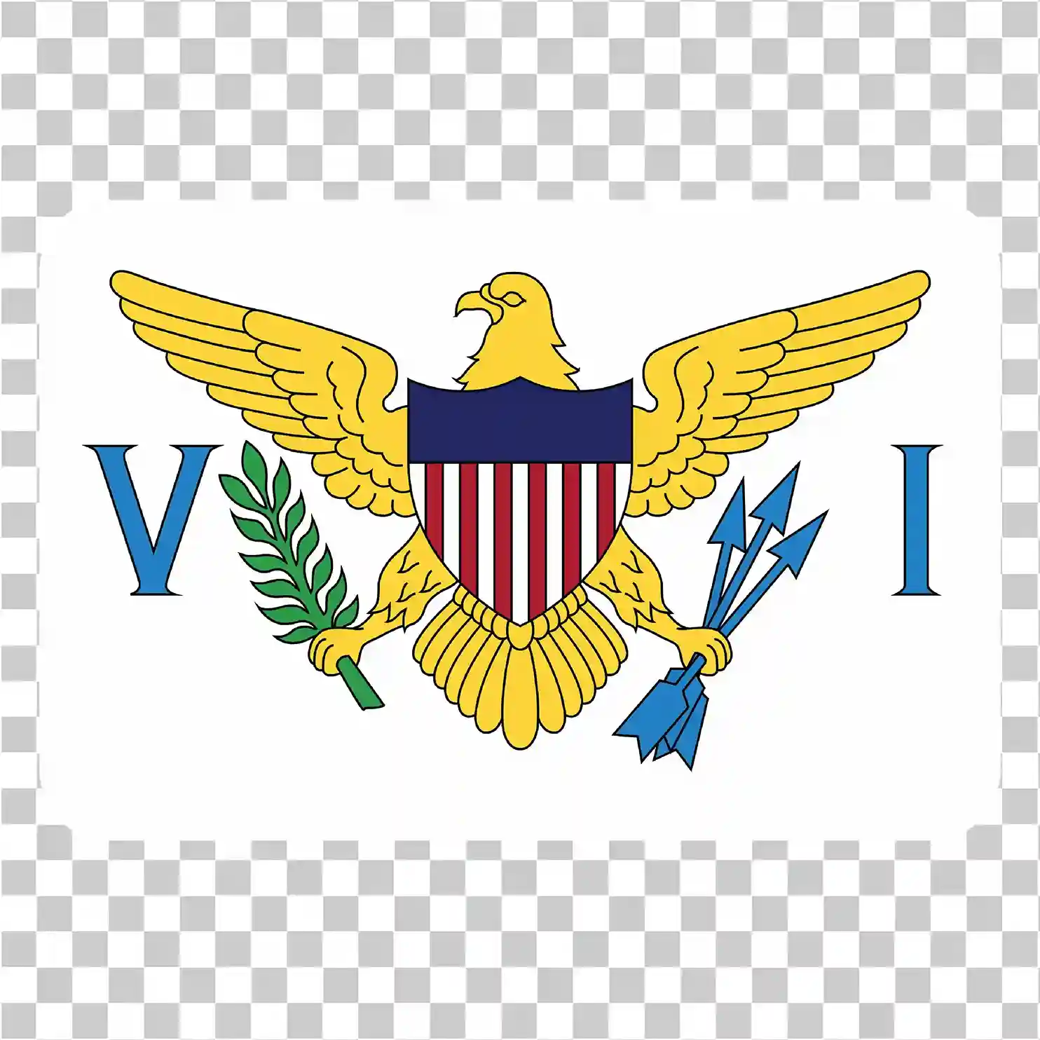 PNG площадь Виргинских островов США, 